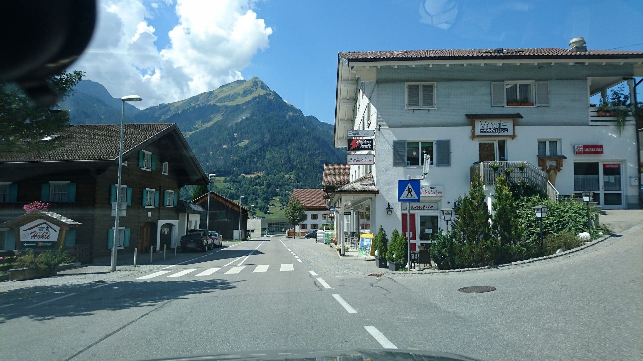 Street view near Hotel-Gasthof Traube, Sankt Gallenkirch — © voschix (CC BY-SA · Mapillary)