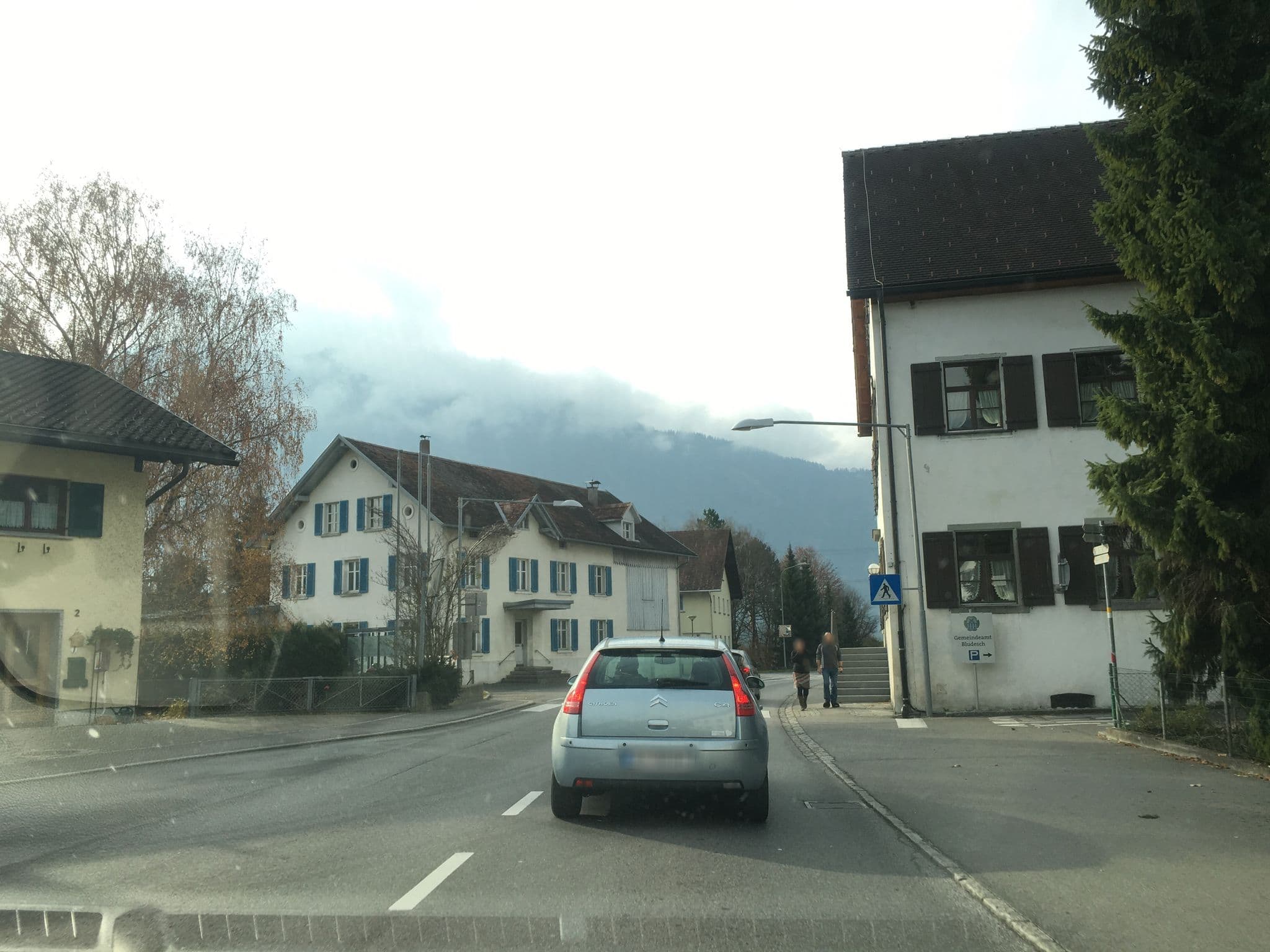 Street view near Krone Gasthaus, Bludesch — © alferic (CC BY-SA · Mapillary)
