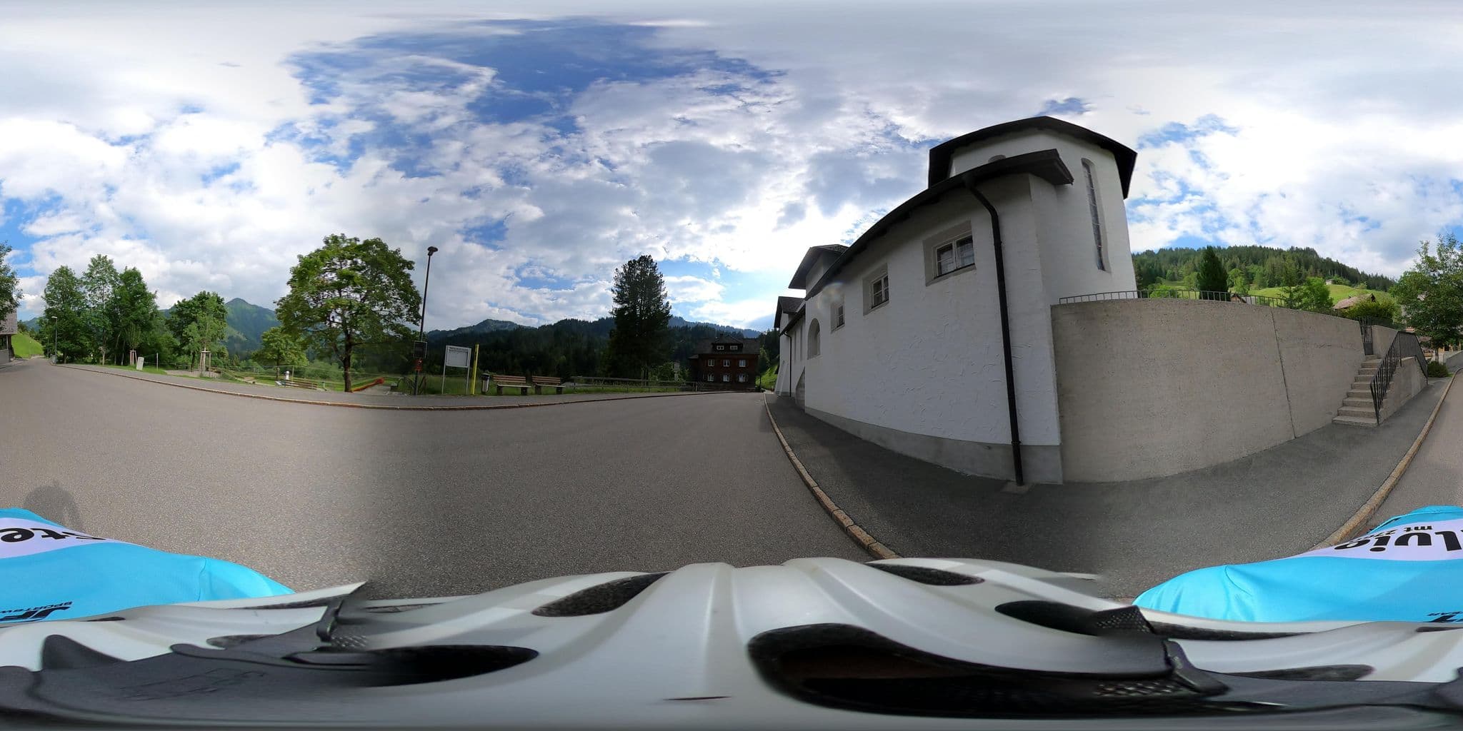 Street view near Gasthof Alpenrose, Hohenems — © mcliquid (CC BY-SA · Mapillary)