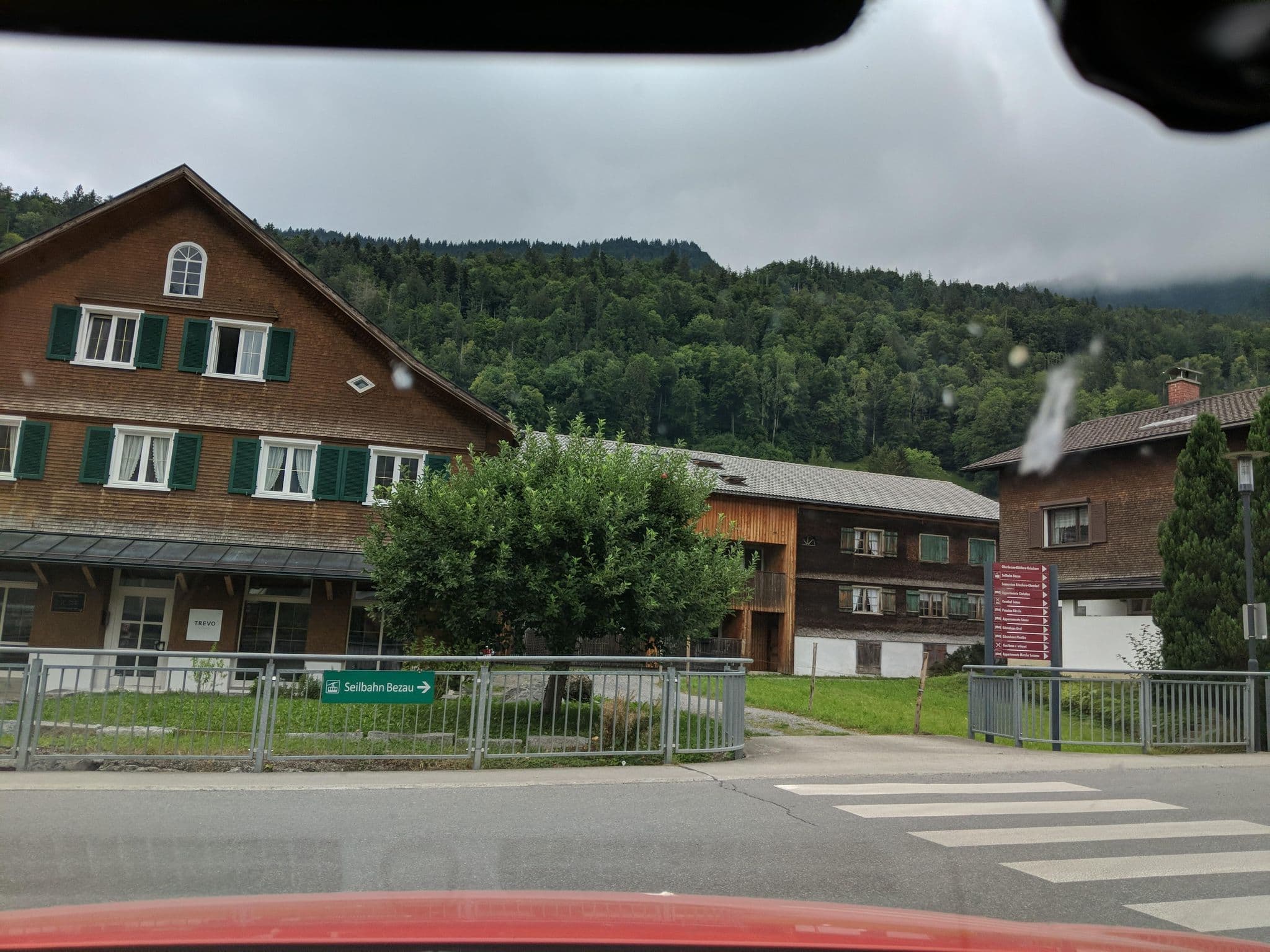 Street view near Engel das Wirtshaus, Bezau — © mcliquid (CC BY-SA · Mapillary)