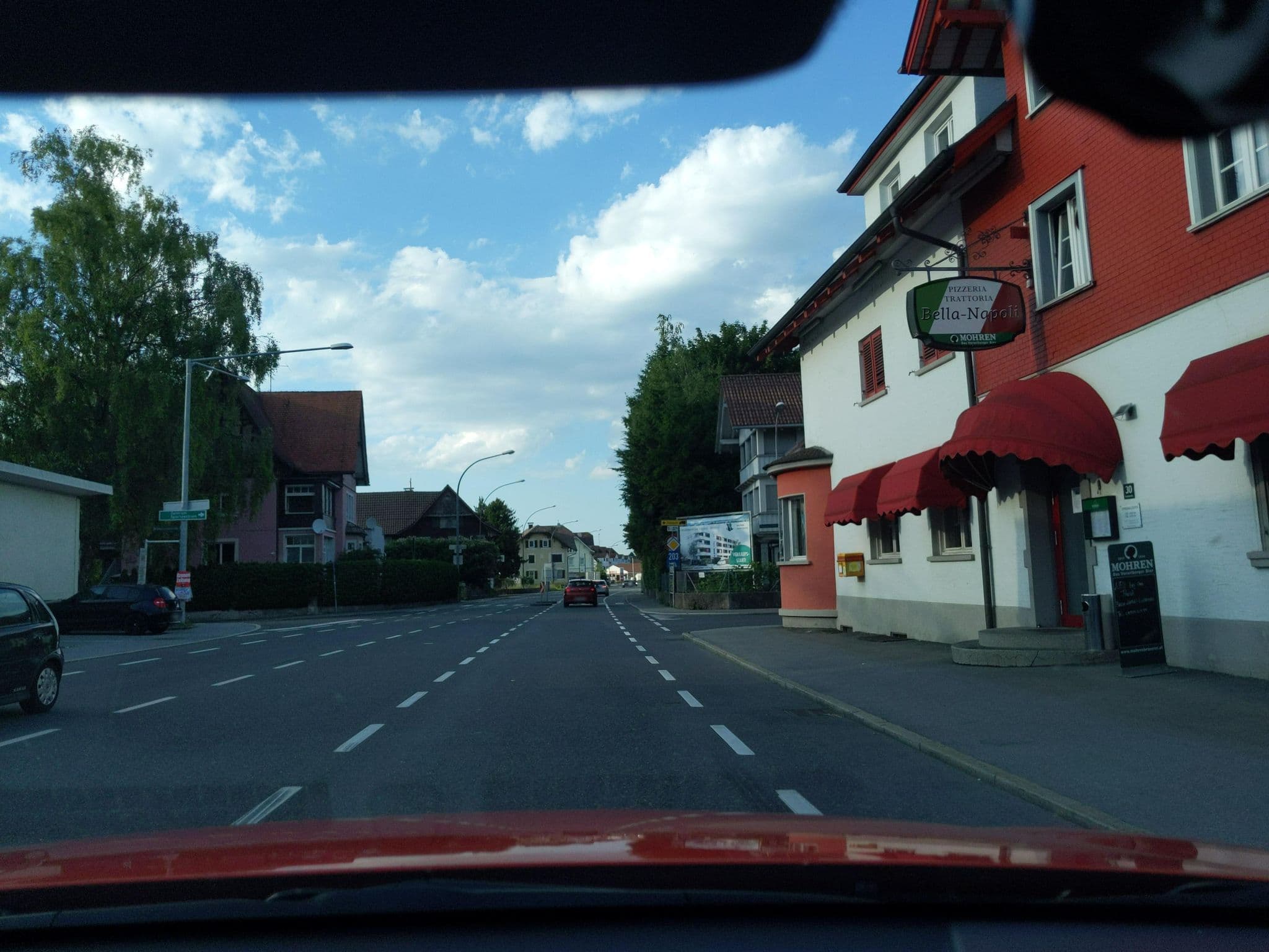Street view near LEONARDI Gaststätten- betriebsgesellschaft m.b.H., Lustenau — © mcliquid (CC BY-SA · Mapillary)