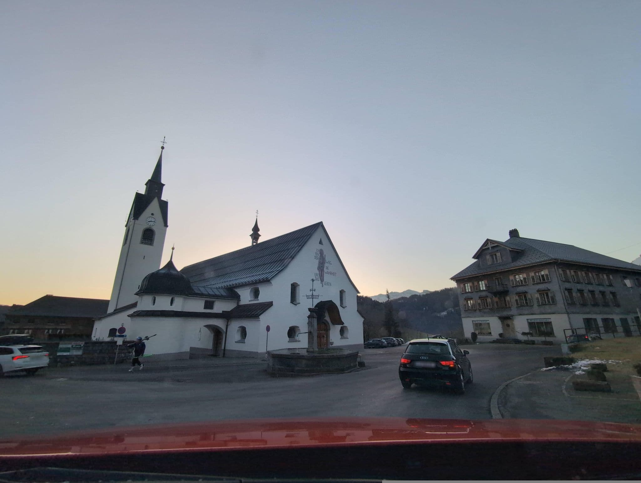 Street view near Gasthof Adler-Engelbert Kaufmann, Schwarzenberg — © mcliquid (CC BY-SA · Mapillary)