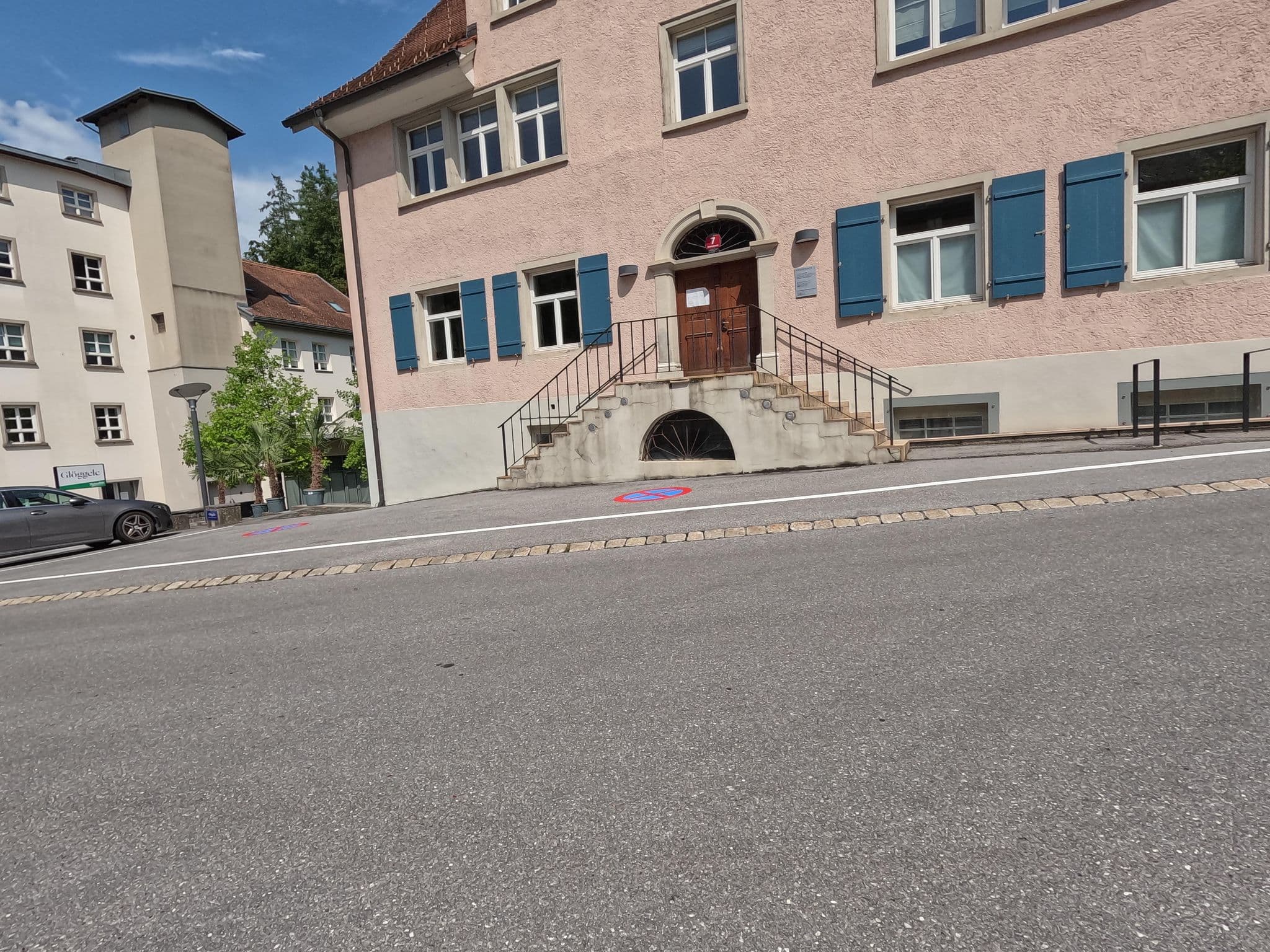 Street view near Alexander Egger, Dornbirn — © msdess (CC BY-SA · Mapillary)