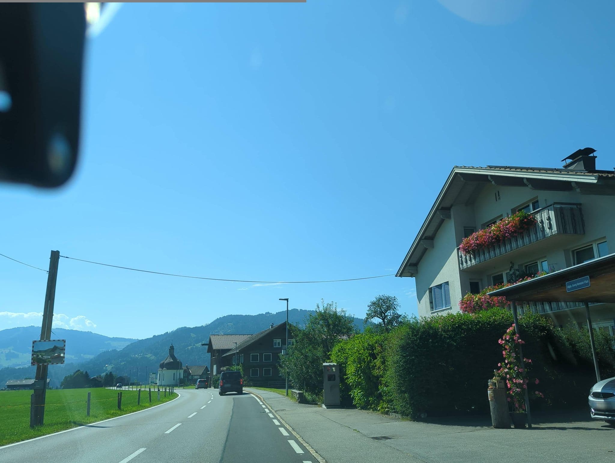 Street view near Landgasthaus Lingenau, Lingenau — © mcliquid (CC BY-SA · Mapillary)