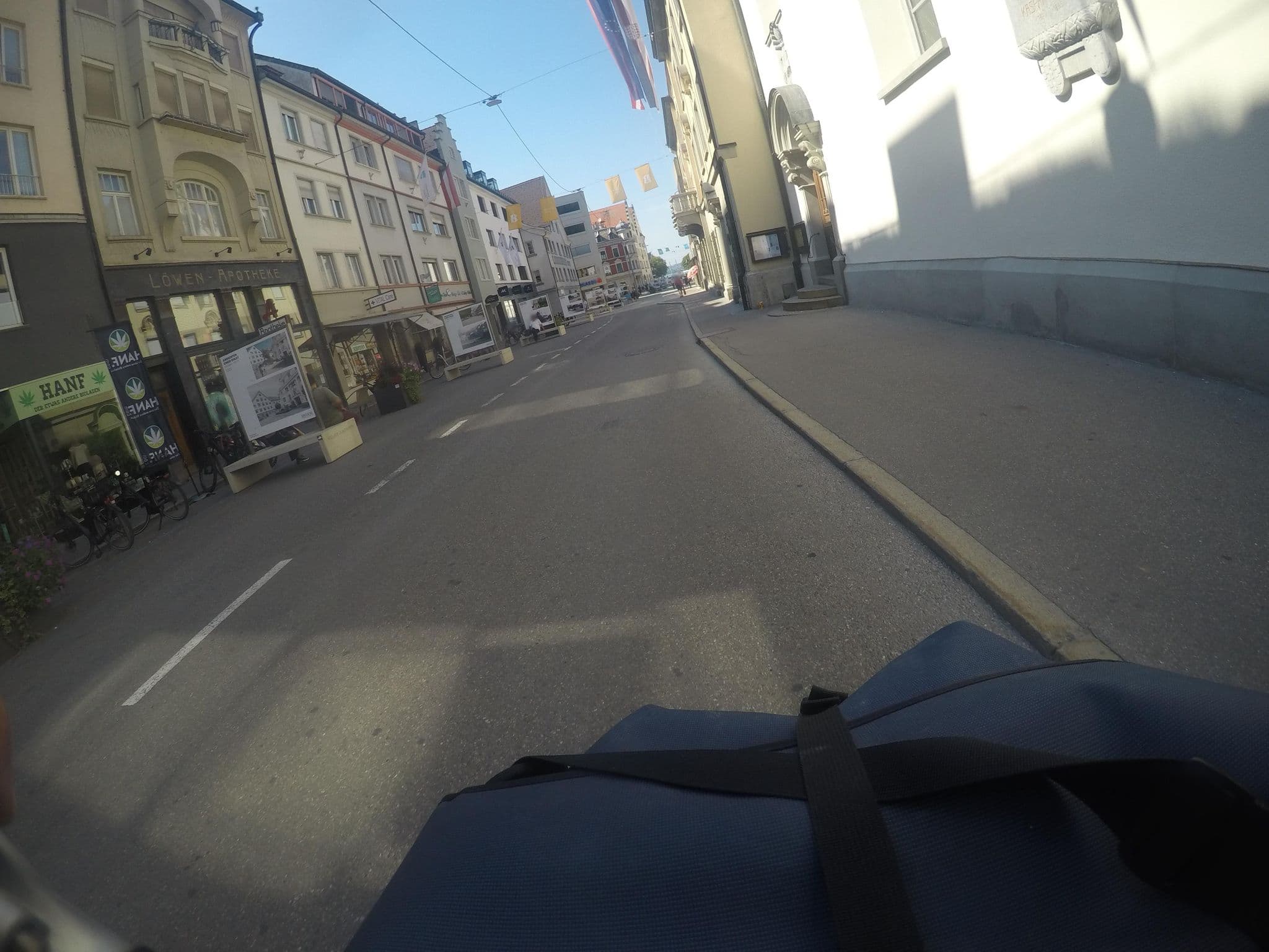 Street view near Gasthof Goesserbraeu, Bregenz — © mfa (CC BY-SA · Mapillary)