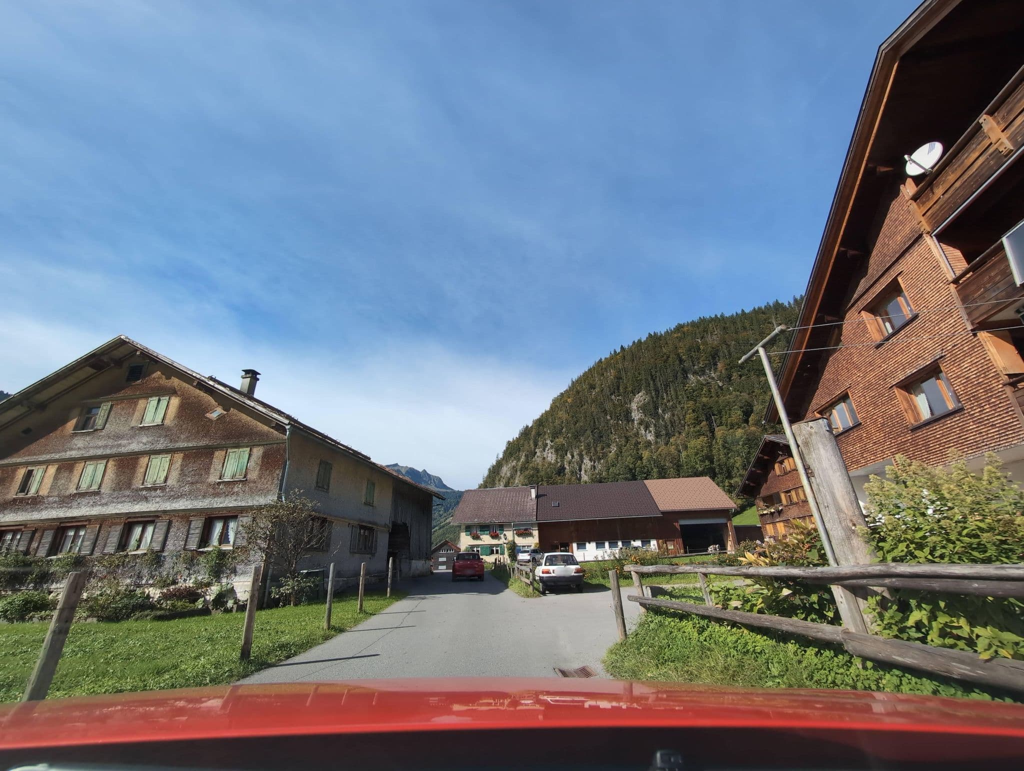 Street view near Ferienwohnung Klaus Moosbrugger, Bizau — © mcliquid (CC BY-SA · Mapillary)