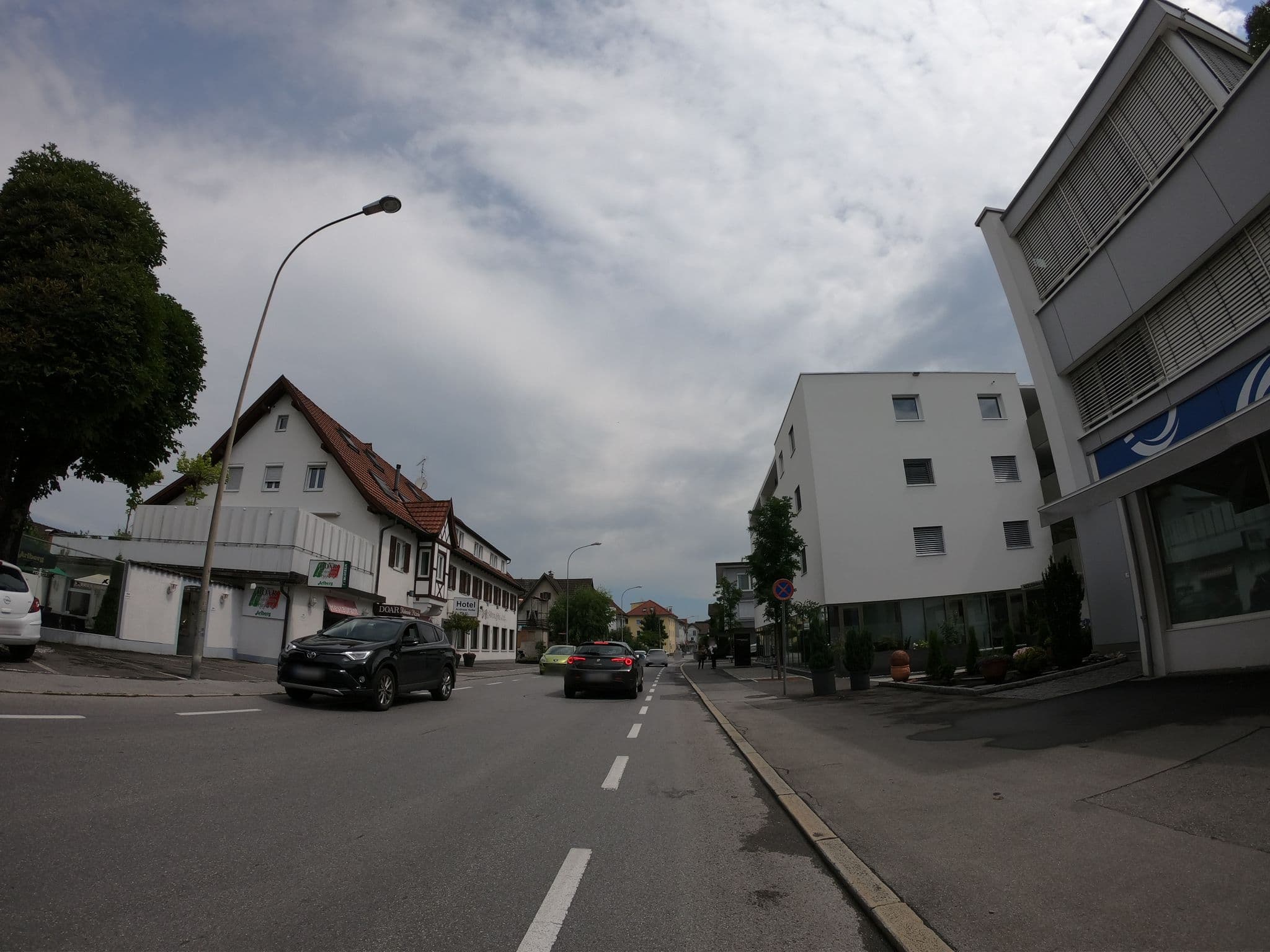 Street view near Hotel Andreas Hofer, Dornbirn — © flansch (CC BY-SA · Mapillary)
