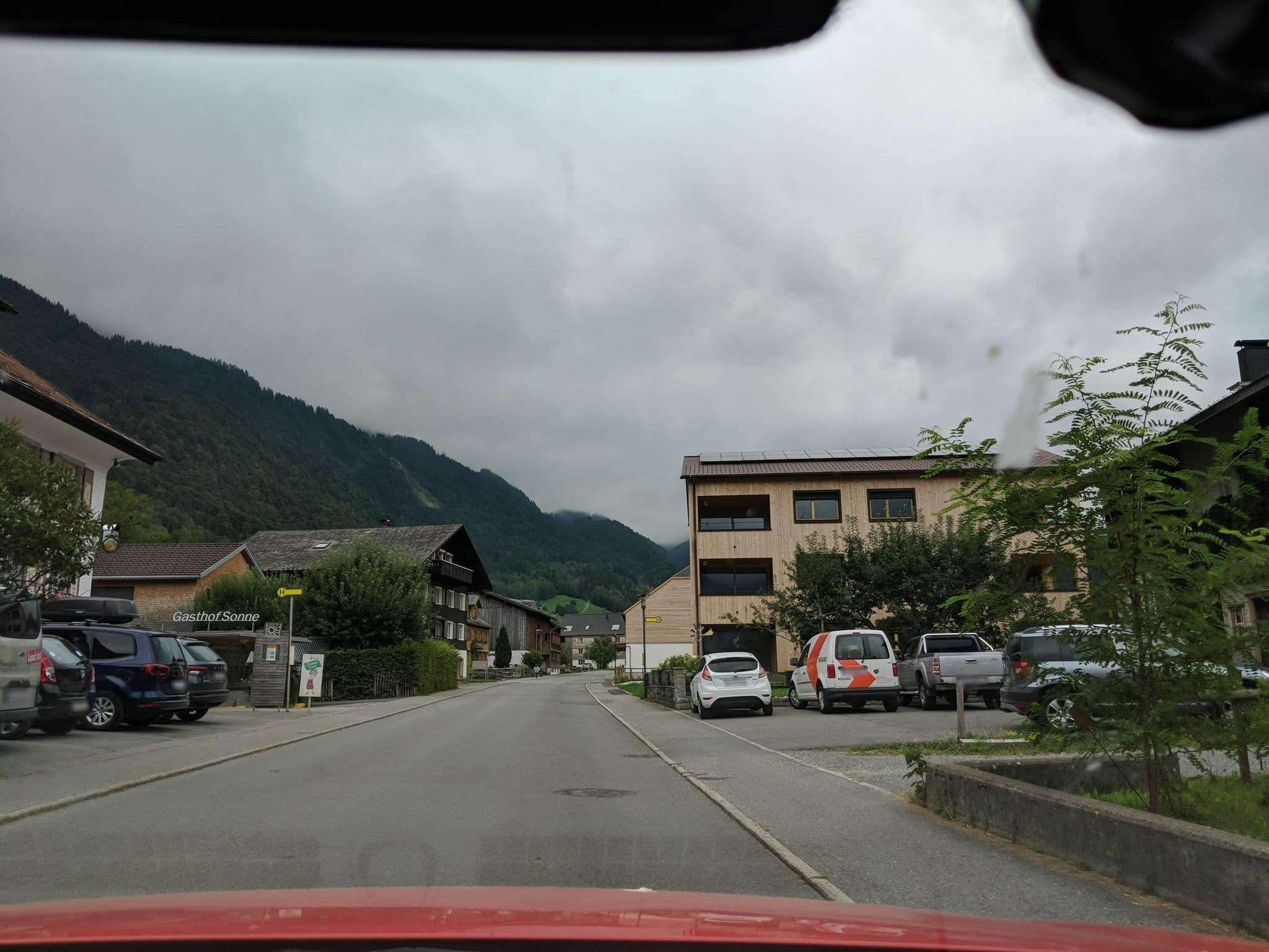 Street view near Appartements Christine, Bezau — © mcliquid (CC BY-SA · Mapillary)