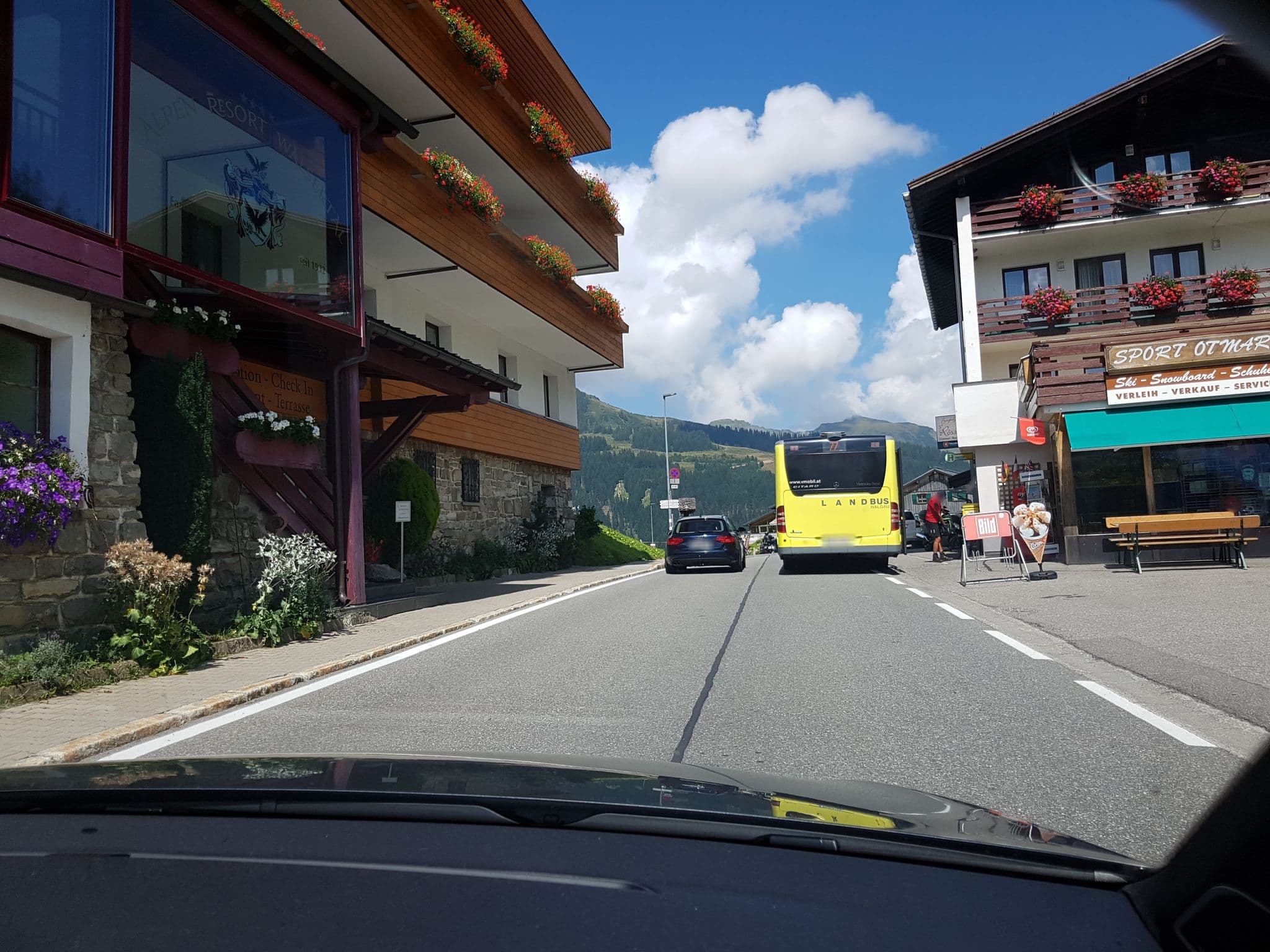 Street view near Hotel Faschina, Mellau — © axe (CC BY-SA · Mapillary)