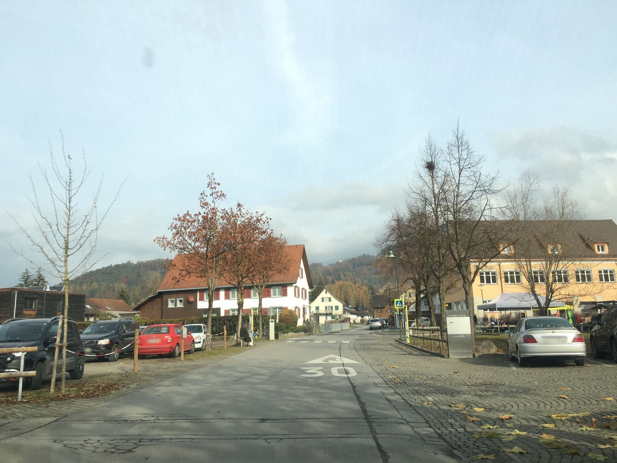 Street view near Herbert's Dorfmetzg Inh. Herbert Koch, Muntlix — © alferic (CC BY-SA · Mapillary)