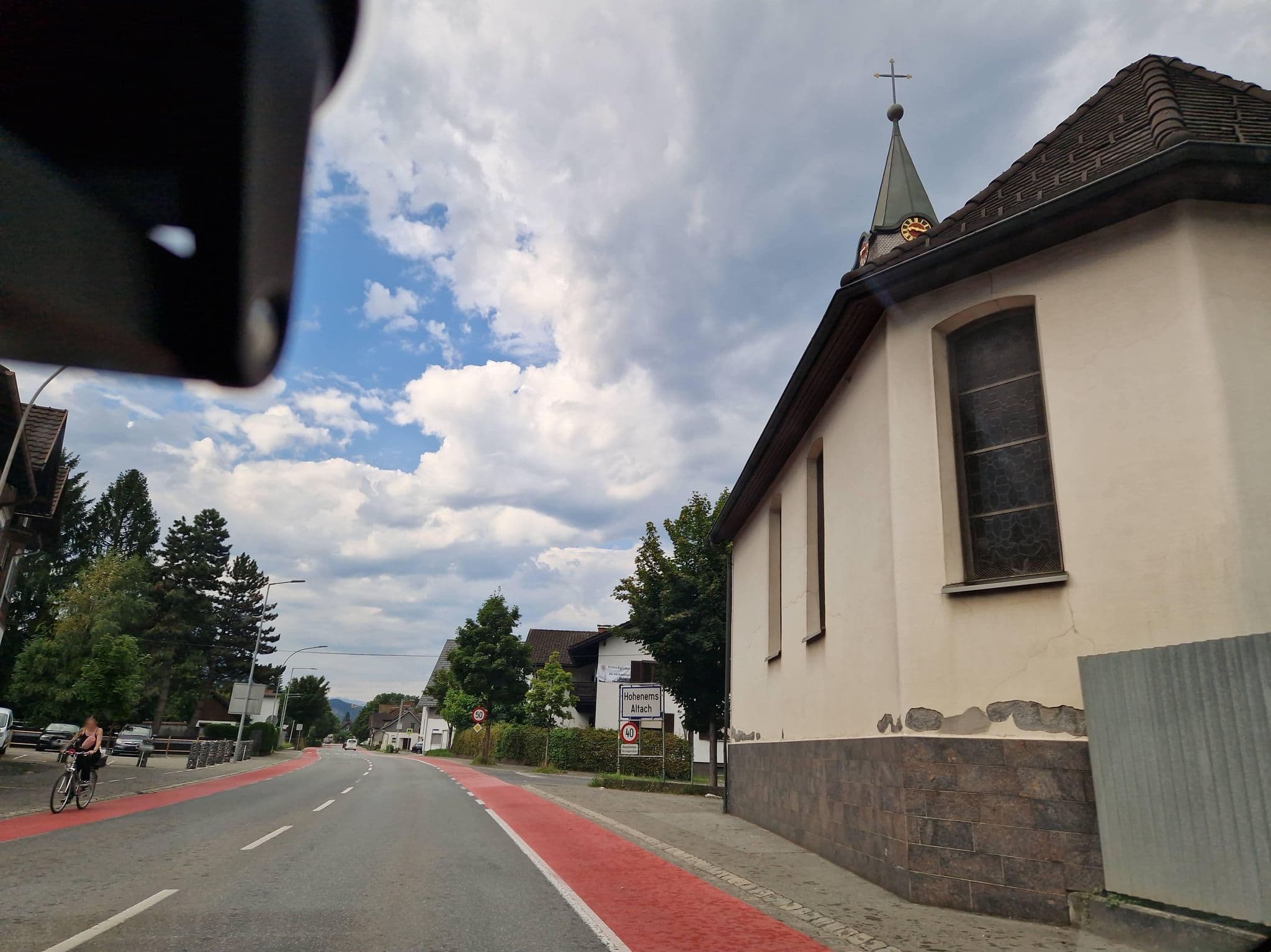 Street view near Pension Löwen, Altach — © mcliquid (CC BY-SA · Mapillary)