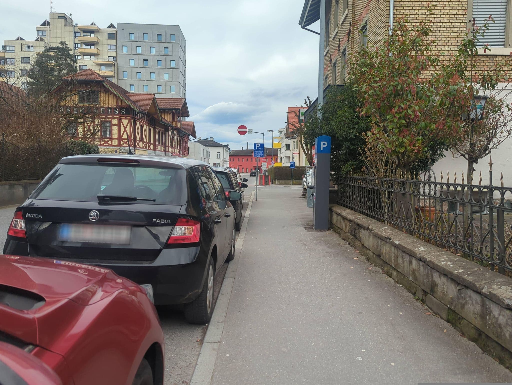 Street view near Mina Takani, Dornbirn — © Wordverbot (CC BY-SA · Mapillary)