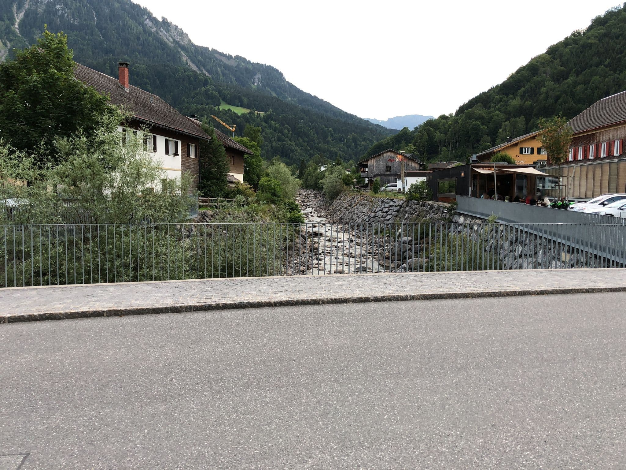 Street view near Bischofberger GmbH, Mellau — © aloggizugg (CC BY-SA · Mapillary)