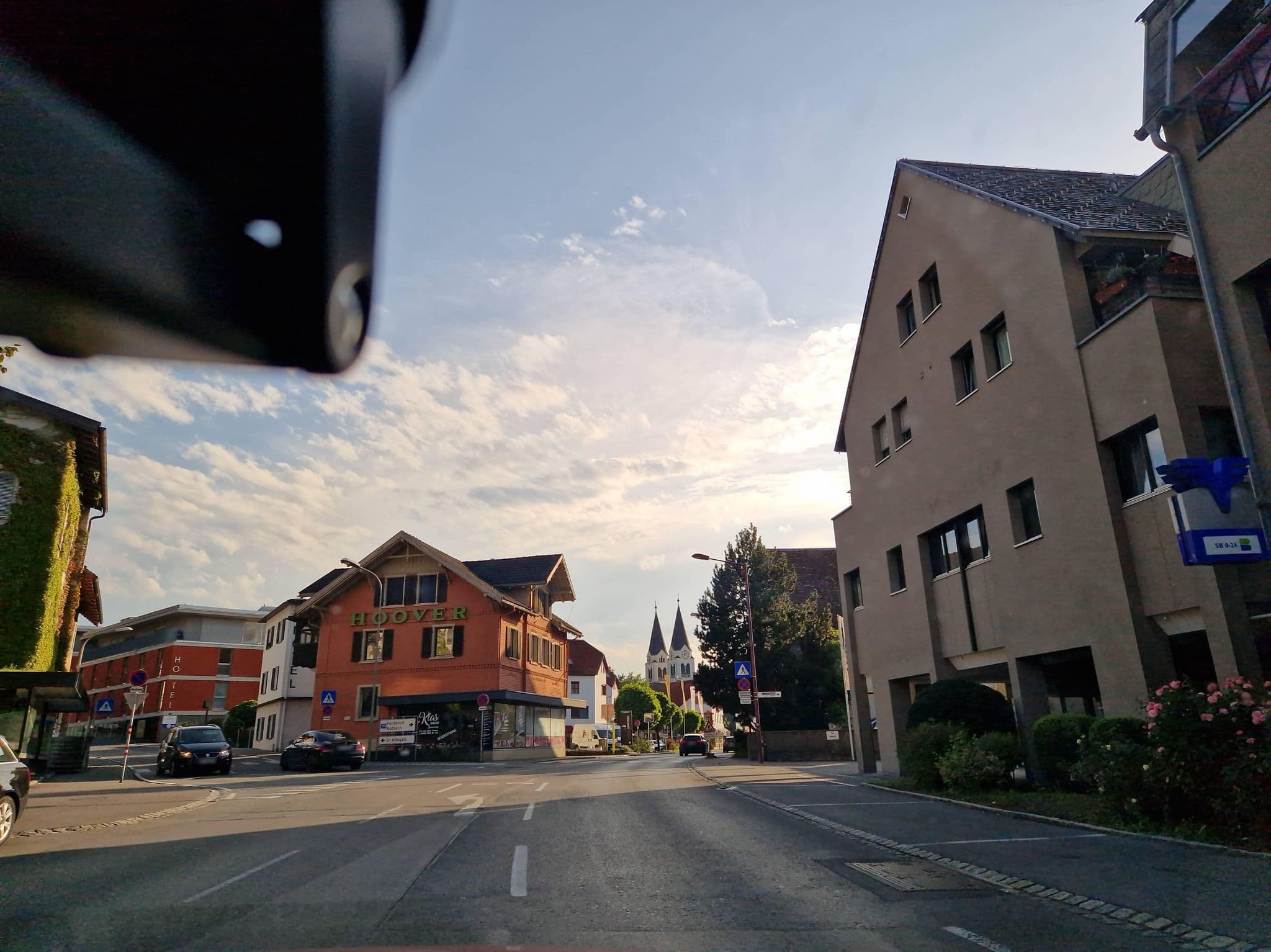 Street view near Trend Hotels, Götzis — © mcliquid (CC BY-SA · Mapillary)