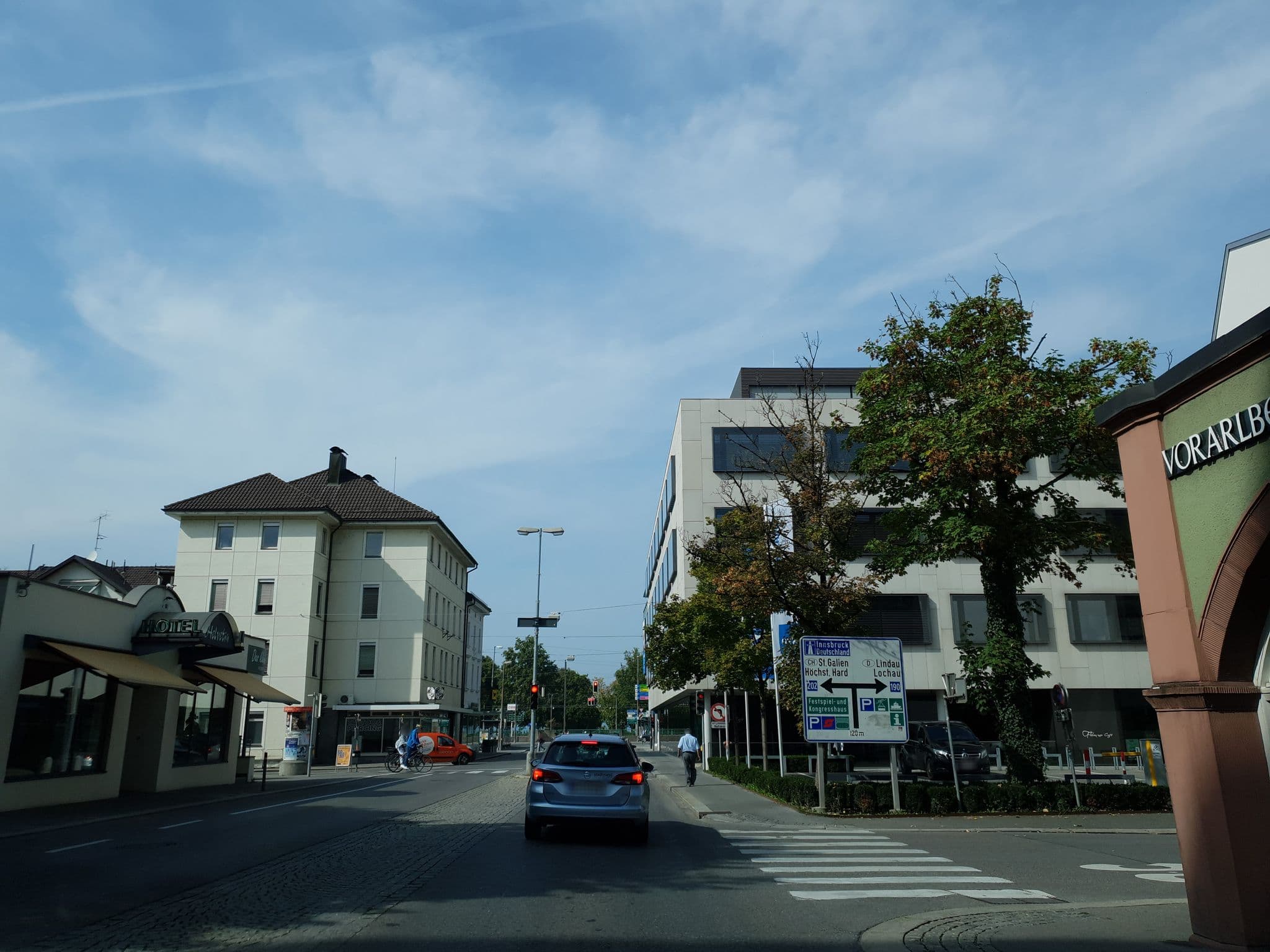 Street view near Hotel Honolulu, Bregenz — © jopparn (CC BY-SA · Mapillary)