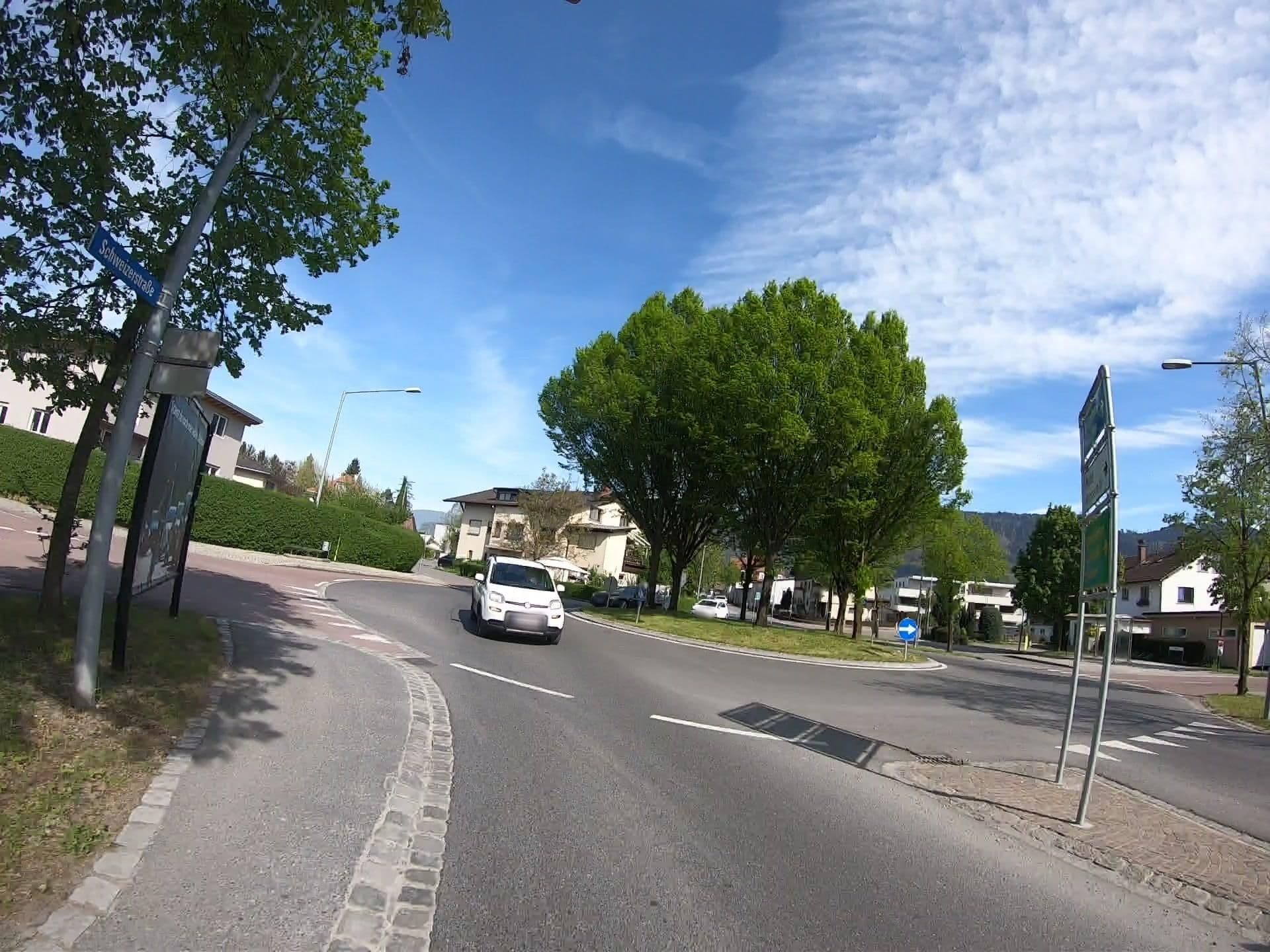 Street view near Hotel Hahn, Altach — © Wordverbot (CC BY-SA · Mapillary)
