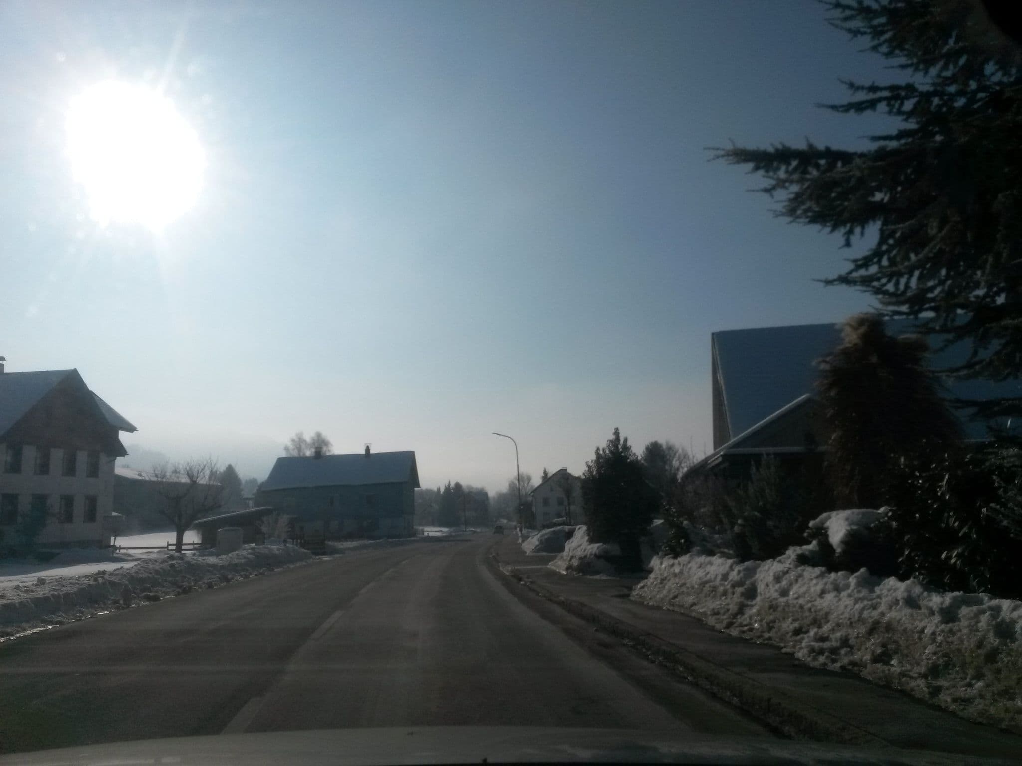 Street view near Gasthof Gmündmühle, Hohenweiler — © rausk (CC BY-SA · Mapillary)