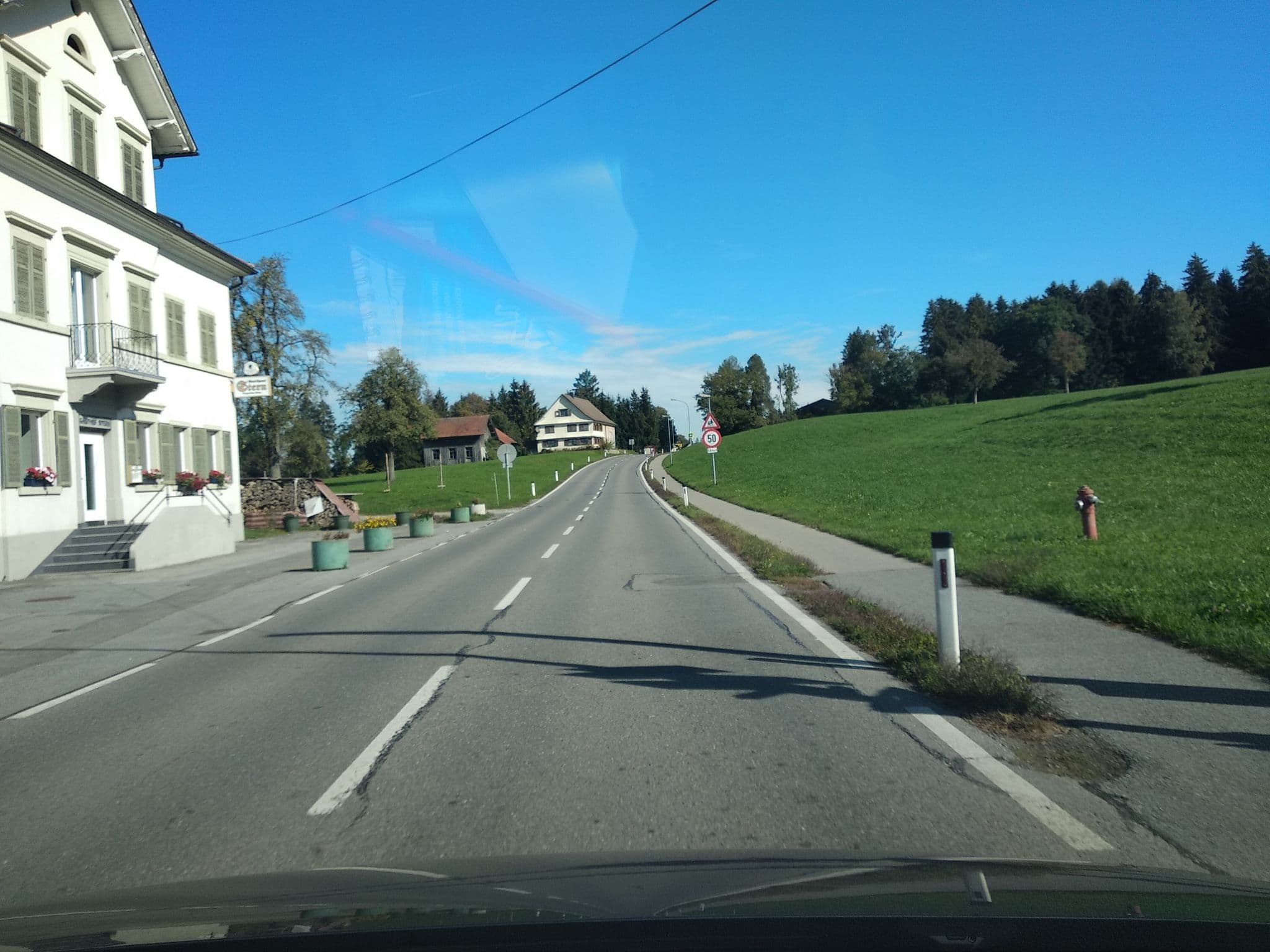 Street view near Gasthof Stern, Georg Greißing, Hohenweiler — © canadarunner (CC BY-SA · Mapillary)