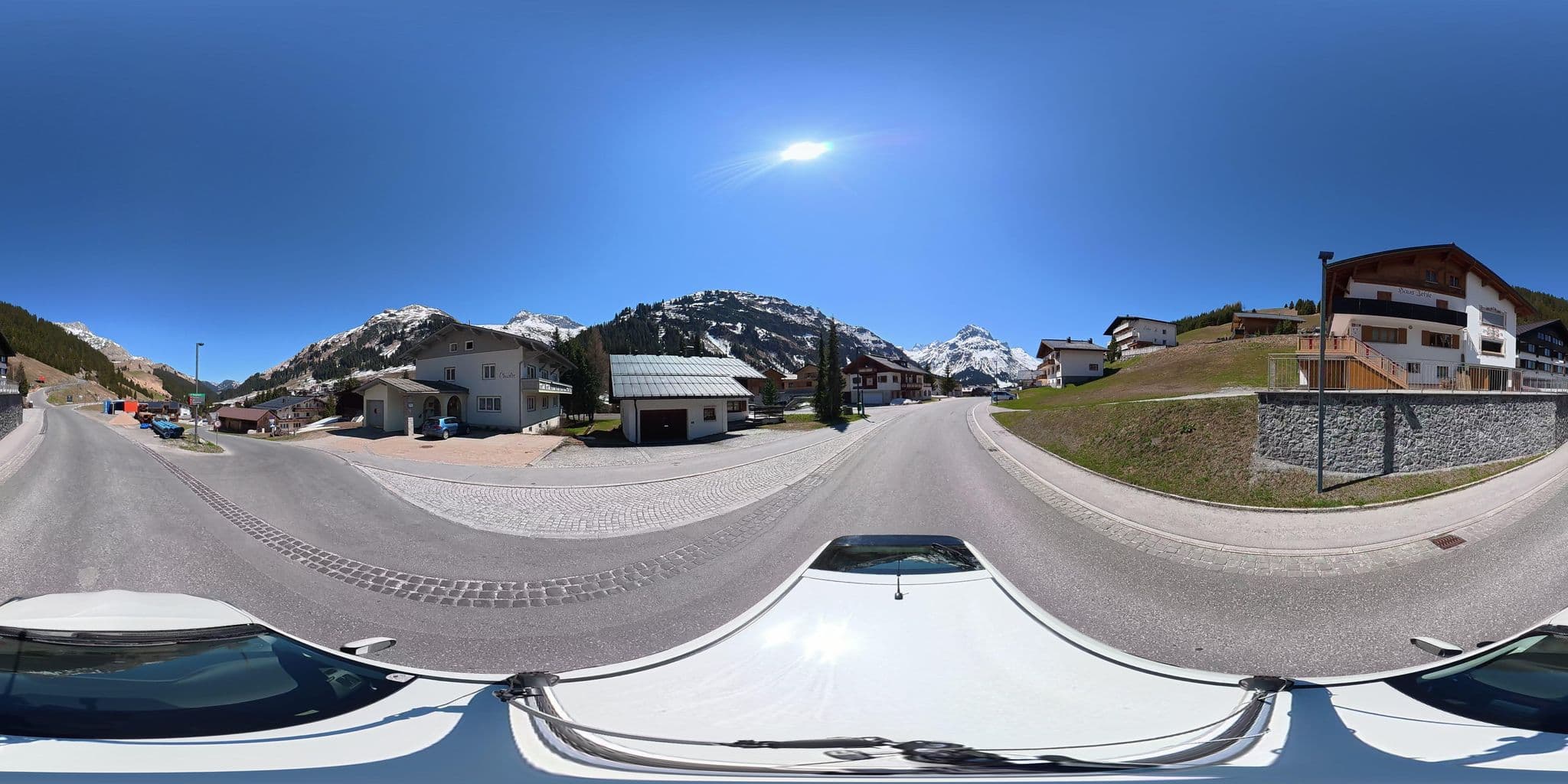 Street view near Pension Churlis, Lech — © osmplus_org (CC BY-SA · Mapillary)