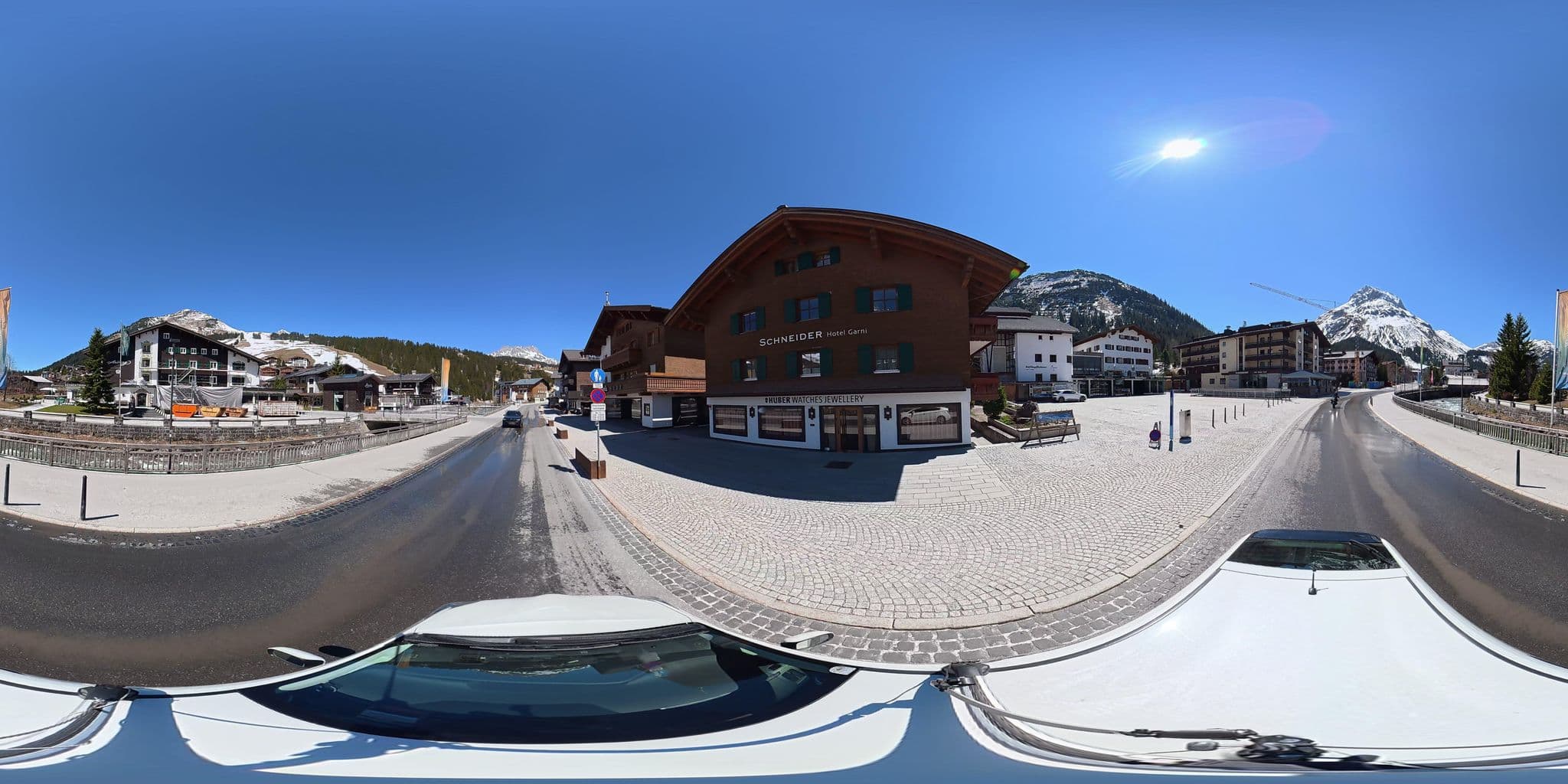 Street view near HOTEL PLATTENHOF Rudolf + Karin Schneider GmbH + Co, Lech — © osmplus_org (CC BY-SA · Mapillary)
