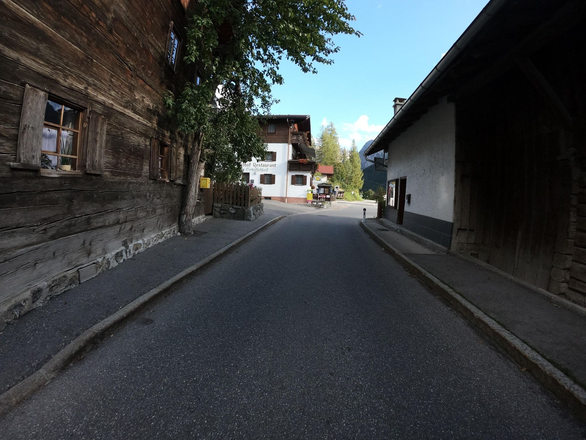 Street view near Gasthof zur Gemütlichkeit, Schönwies — © joostjakob (CC BY-SA · Mapillary)