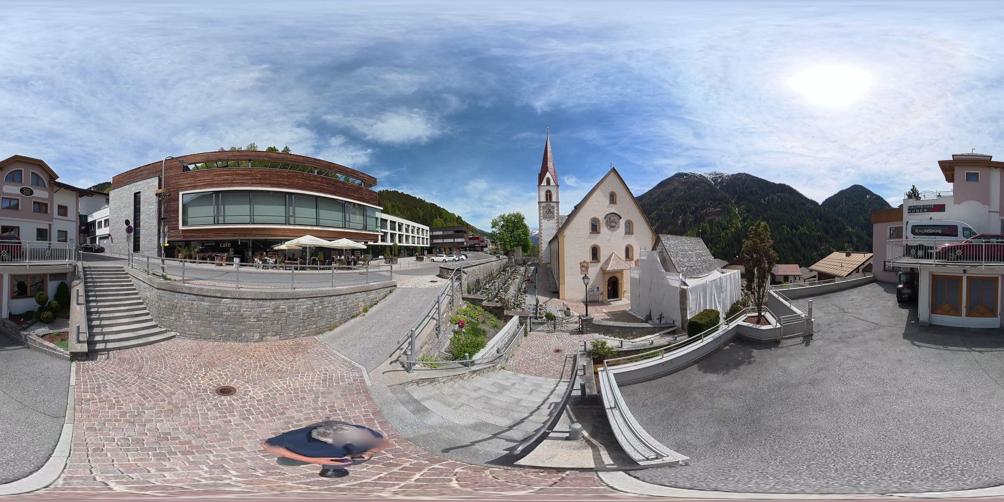Street view near Maria Anna Kleinheinz, Kappl — © osmplus_org (CC BY-SA · Mapillary)