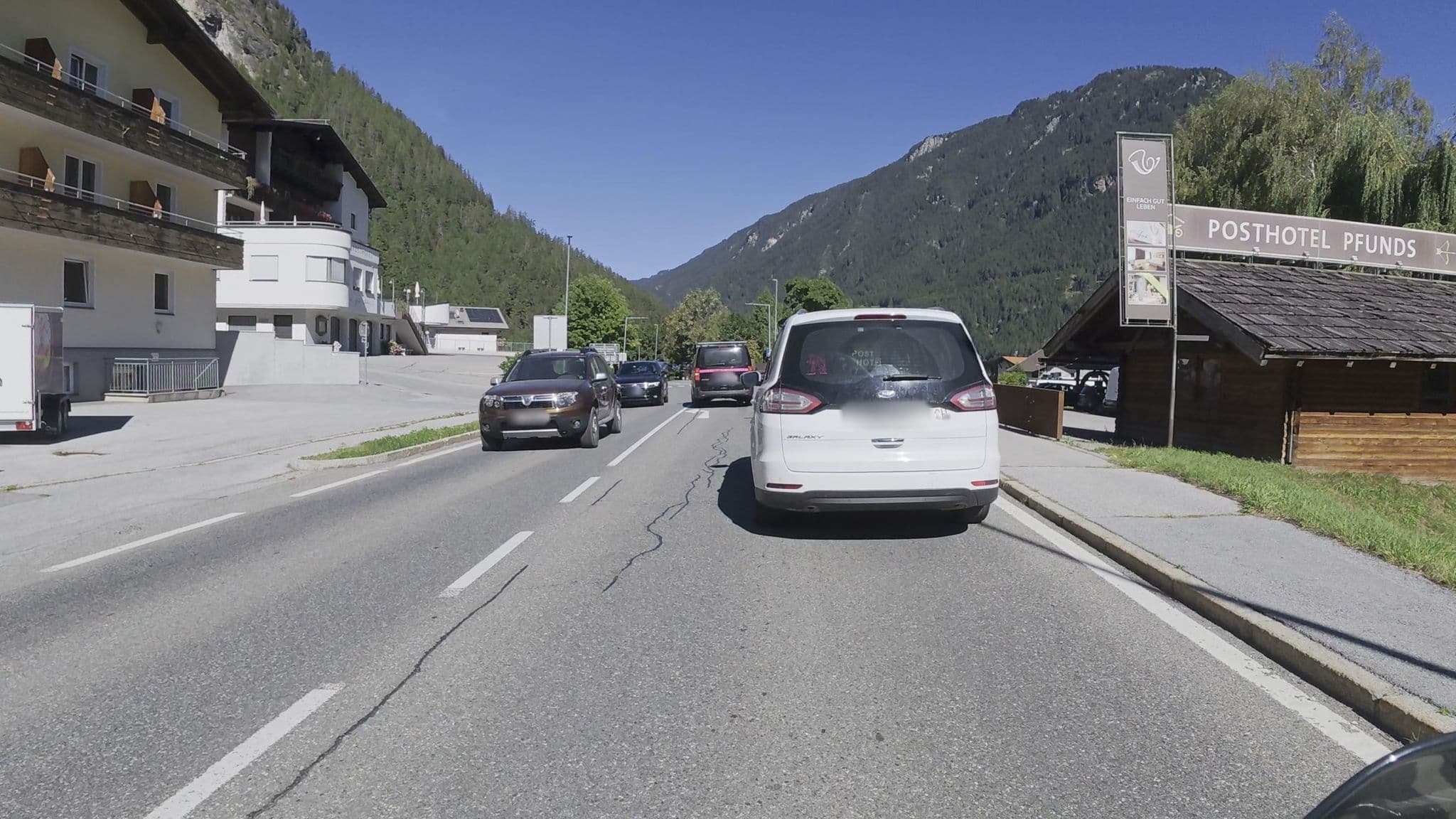 Street view near Gästehaus Gabriele, Pfunds — © Guzzi_Franze (CC BY-SA · Mapillary)