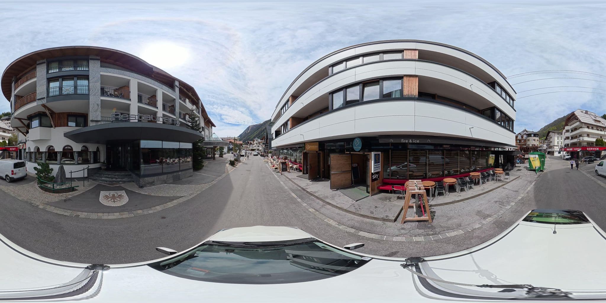 Street view near Lounge Bar Hotel Tirol, Ischgl — © osmplus_org (CC BY-SA · Mapillary)