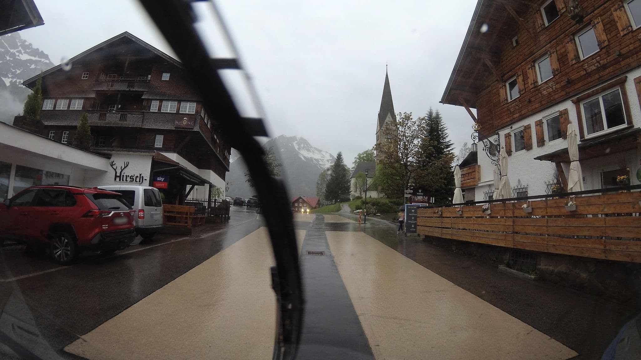 Street view near Neue Krone, Hirschegg — © teddy73 (CC BY-SA · Mapillary)