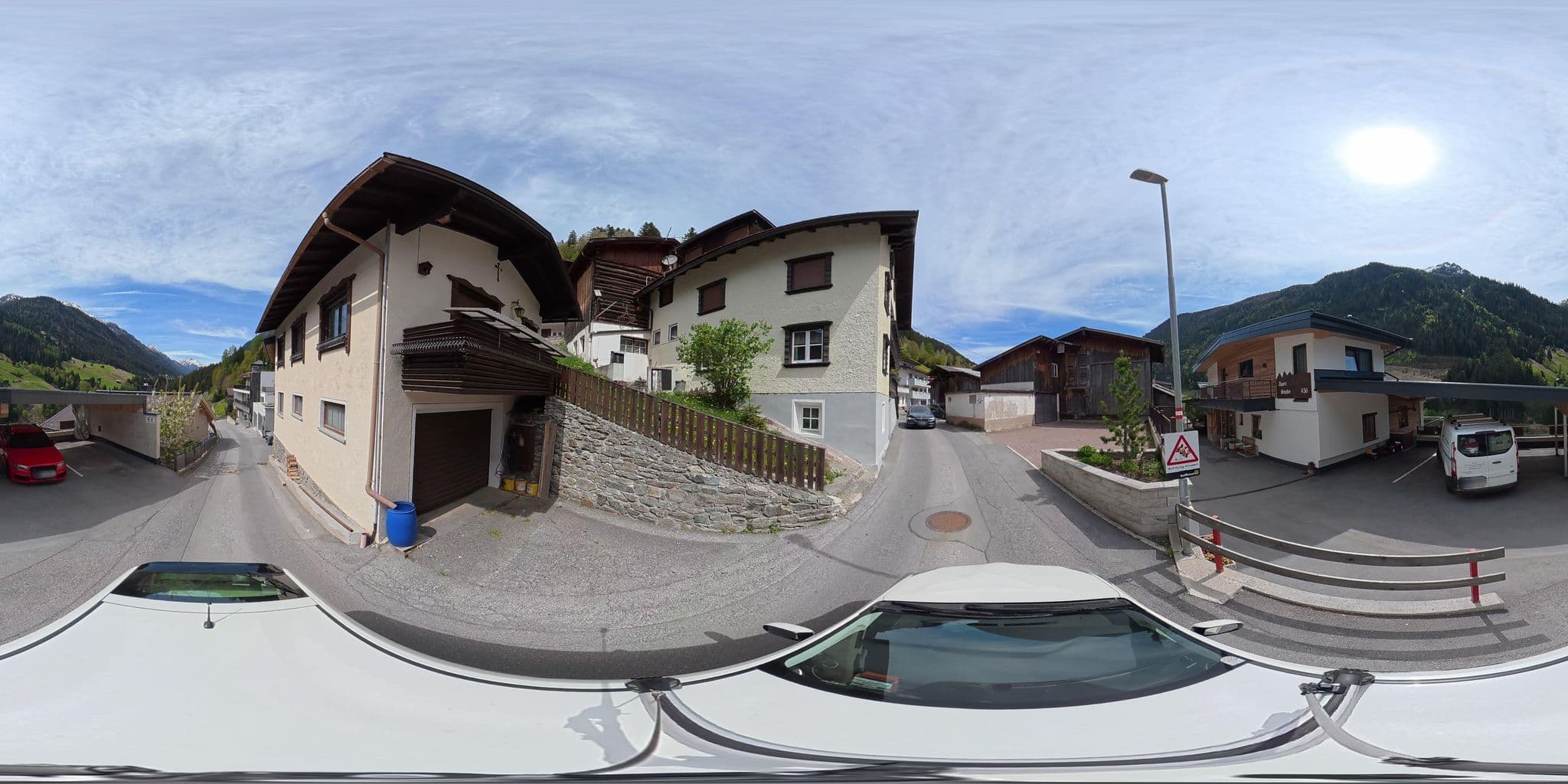 Street view near Pension Alpenheim, Kappl — © osmplus_org (CC BY-SA · Mapillary)