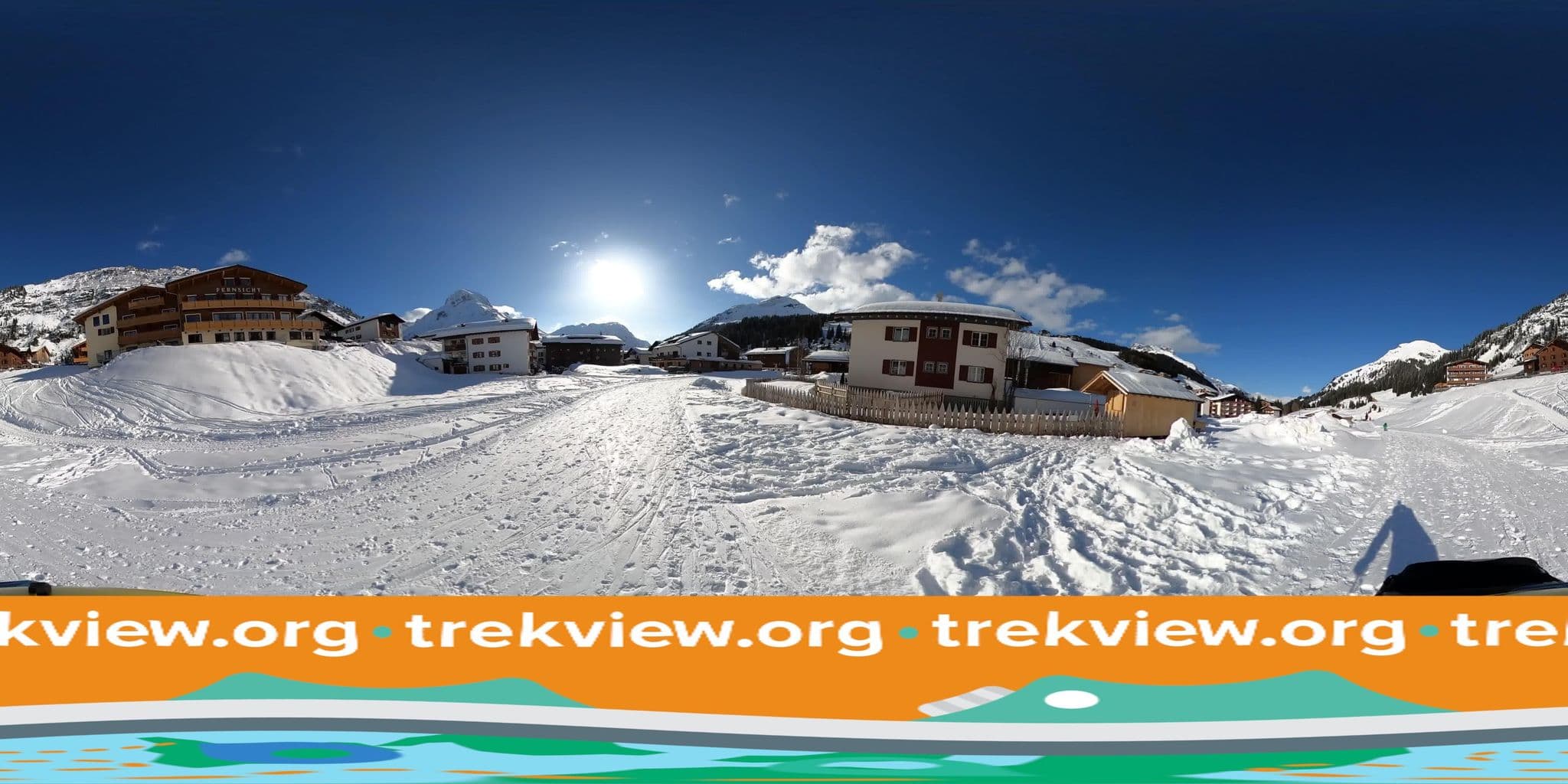 Street view near Pension Fernsicht, Lech — © trekviewed (CC BY-SA · Mapillary)
