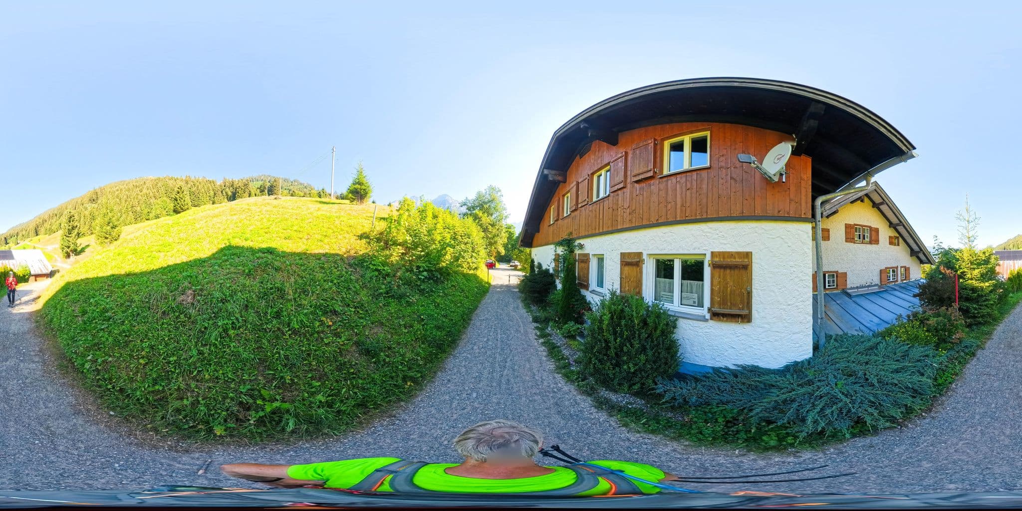 Street view near Ferienwohnungen Heim im Kleinwalsertal, Hirschegg — © Hol_Ger (CC BY-SA · Mapillary)