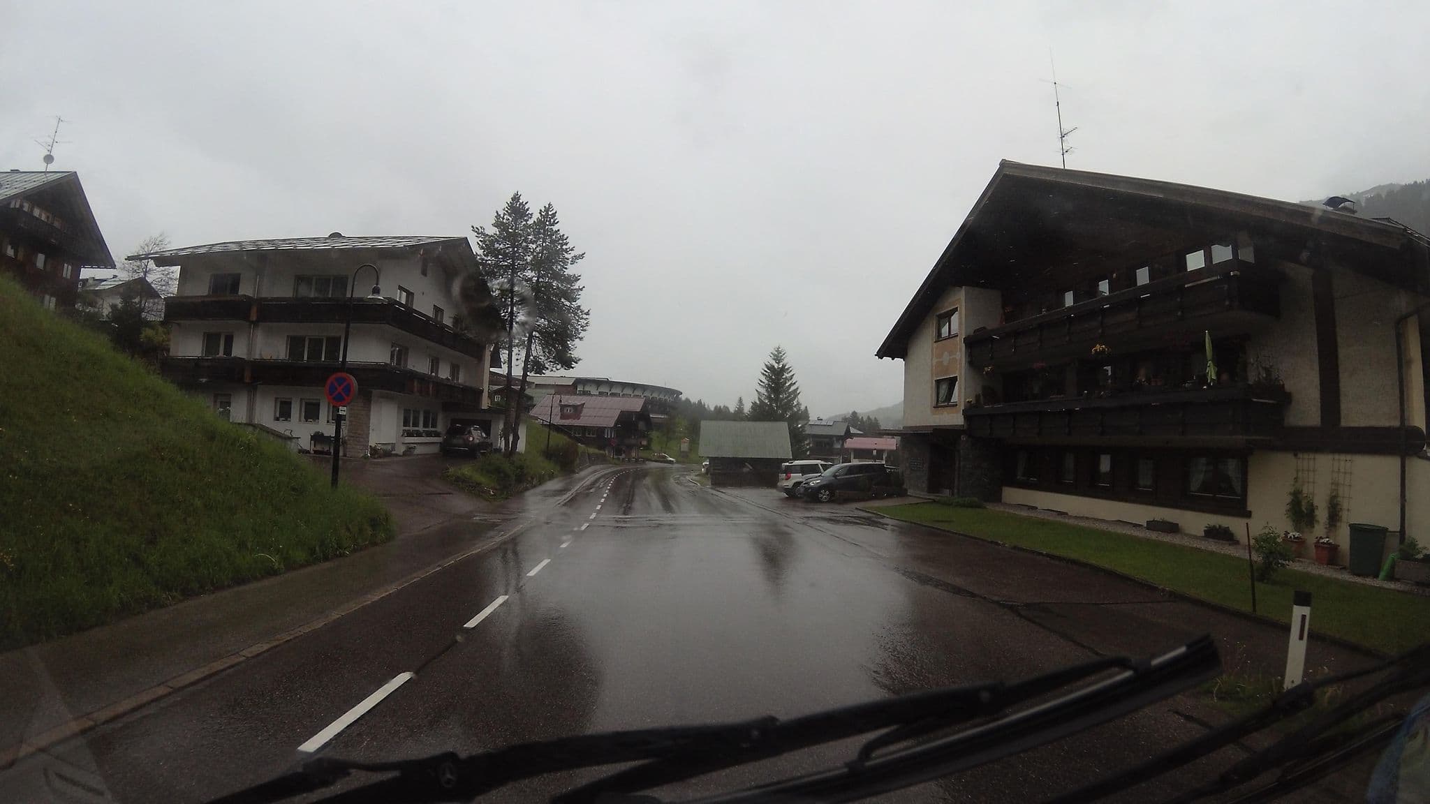 Street view near Gästehaus Sent, Hirschegg — © teddy73 (CC BY-SA · Mapillary)