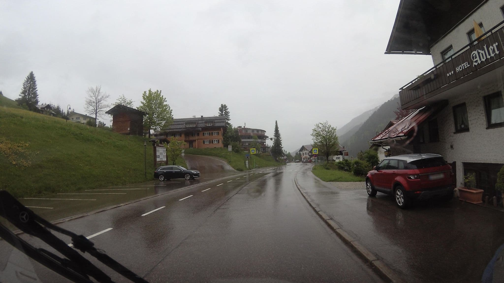 Street view near Hotel- und Restaurationsbetrieb Oliver Herz E.U., Hirschegg — © teddy73 (CC BY-SA · Mapillary)