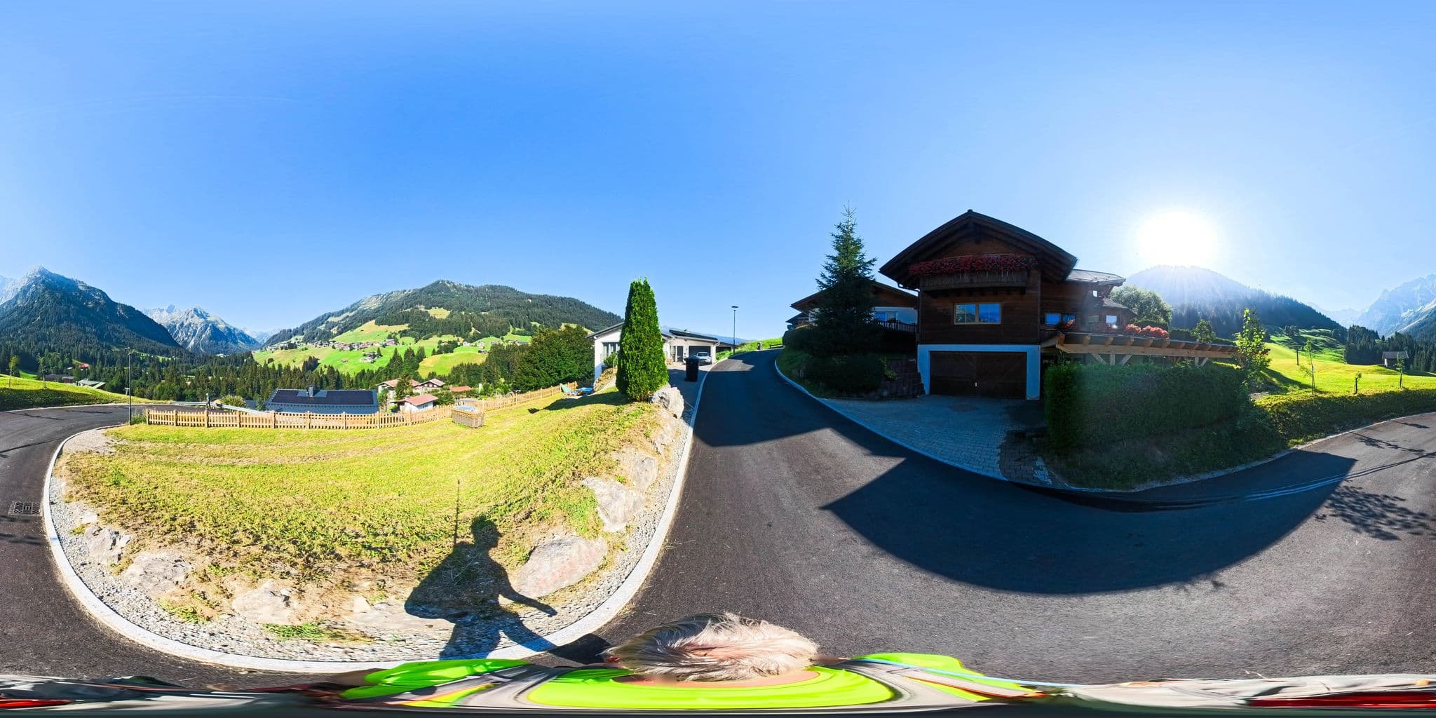 Street view near Richard und Caroline Fritz, Hirschegg — © Hol_Ger (CC BY-SA · Mapillary)
