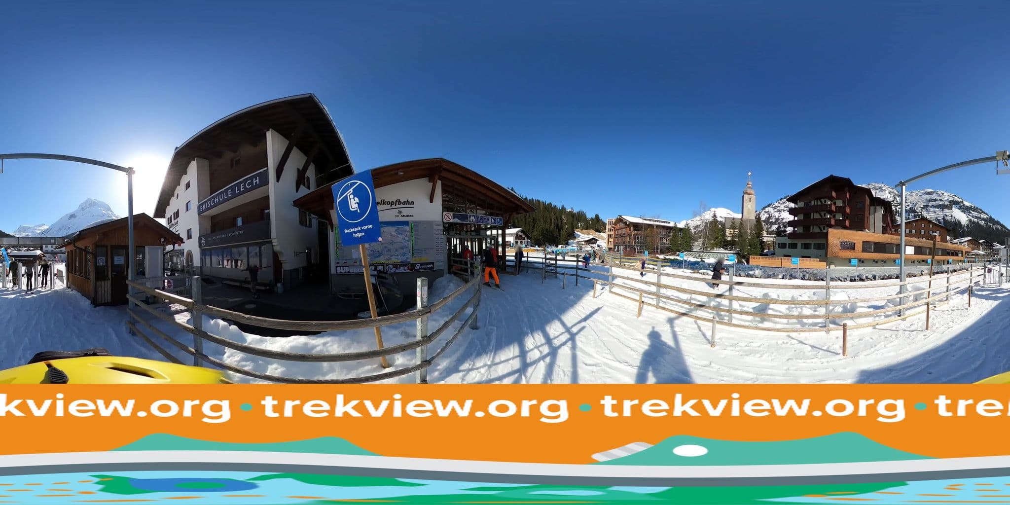 Street view near Hotel Lech Alpensport GmbH & Co, Lech — © trekviewed (CC BY-SA · Mapillary)