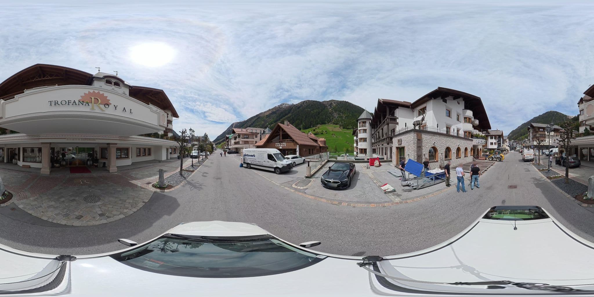 Street view near Gurtet- und Relaxhotel Trofana Royal, Ischgl — © osmplus_org (CC BY-SA · Mapillary)