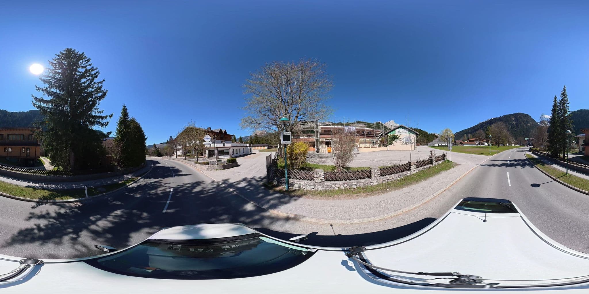 Street view near Gästehaus Alpina, Tannheim — © osmplus_org (CC BY-SA · Mapillary)
