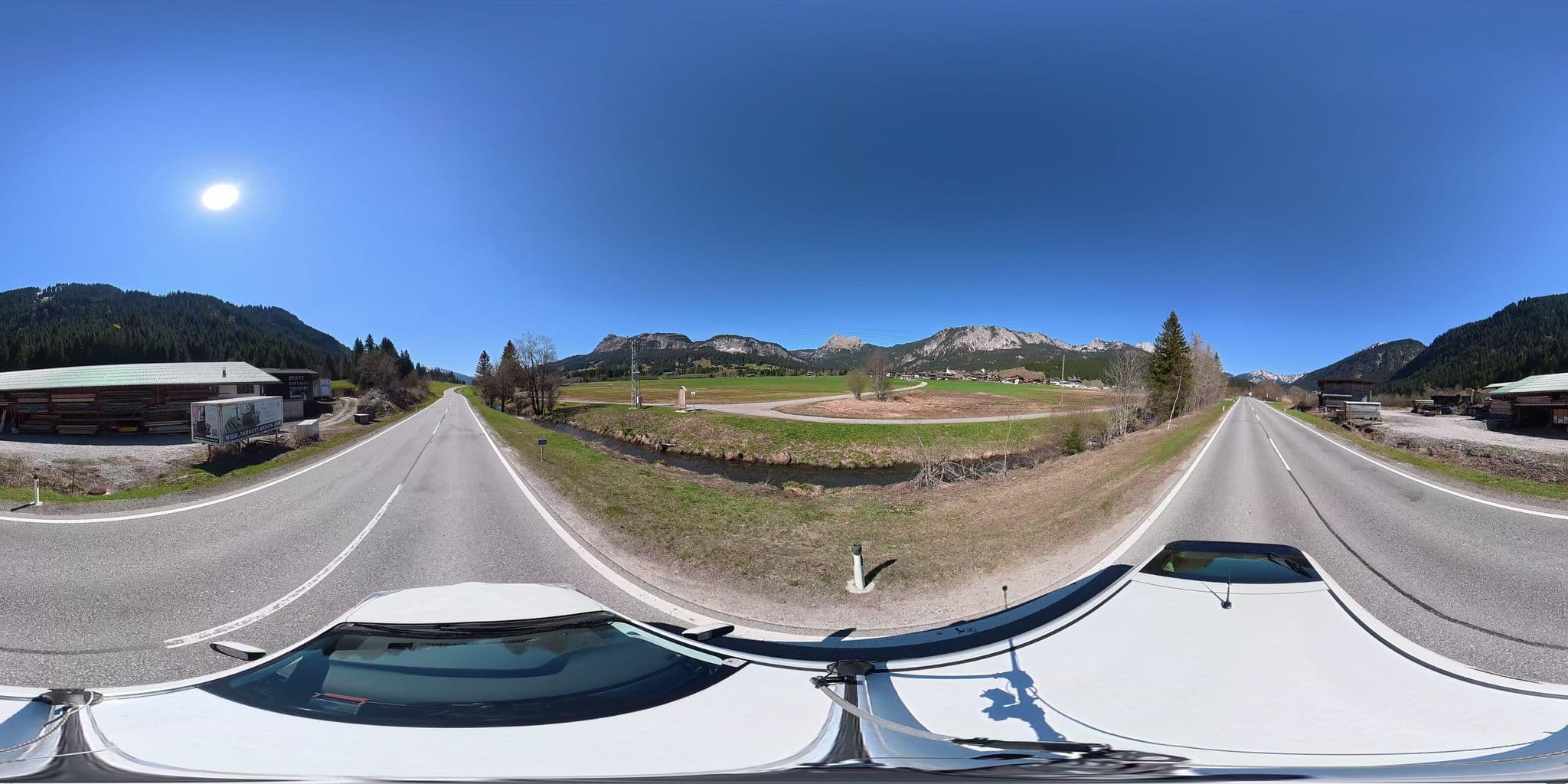 Street view near Hotel-Restaurant Sonnenhof, Familie Müller GmbH & Co, Tannheim — © osmplus_org (CC BY-SA · Mapillary)