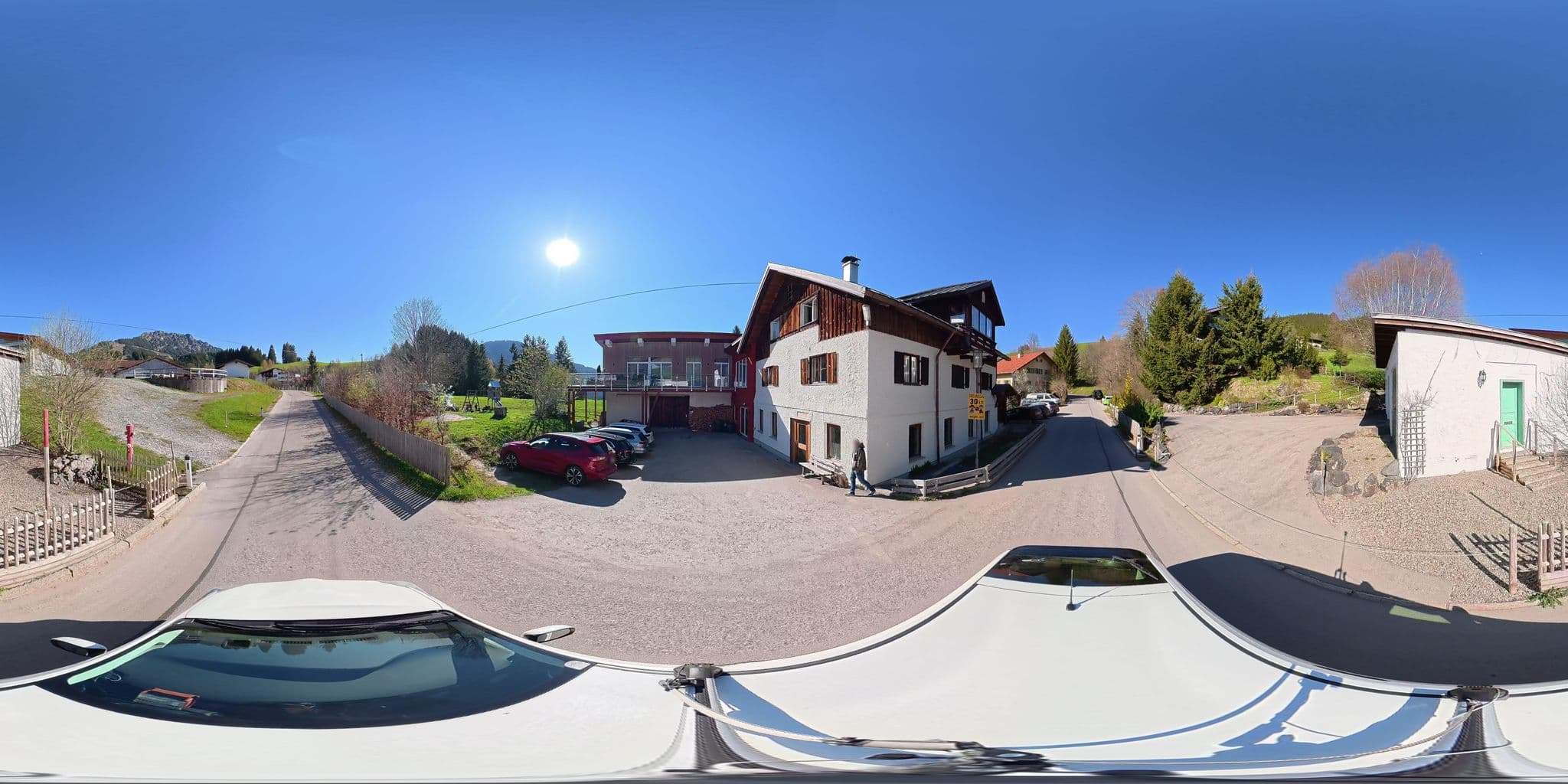 Street view near Alte Schreinerei, Tannheim — © osmplus_org (CC BY-SA · Mapillary)