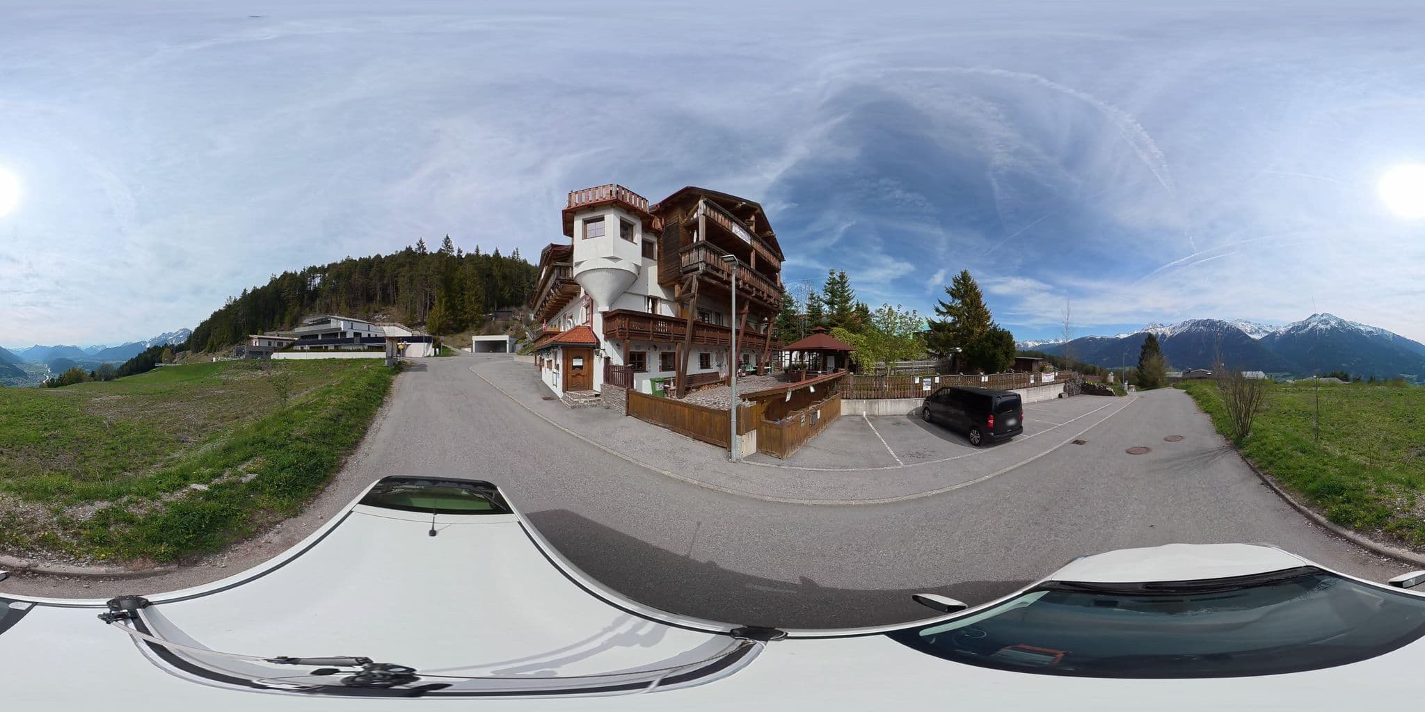 Street view near Hotel garni Berghof, Pettnau — © osmplus_org (CC BY-SA · Mapillary)
