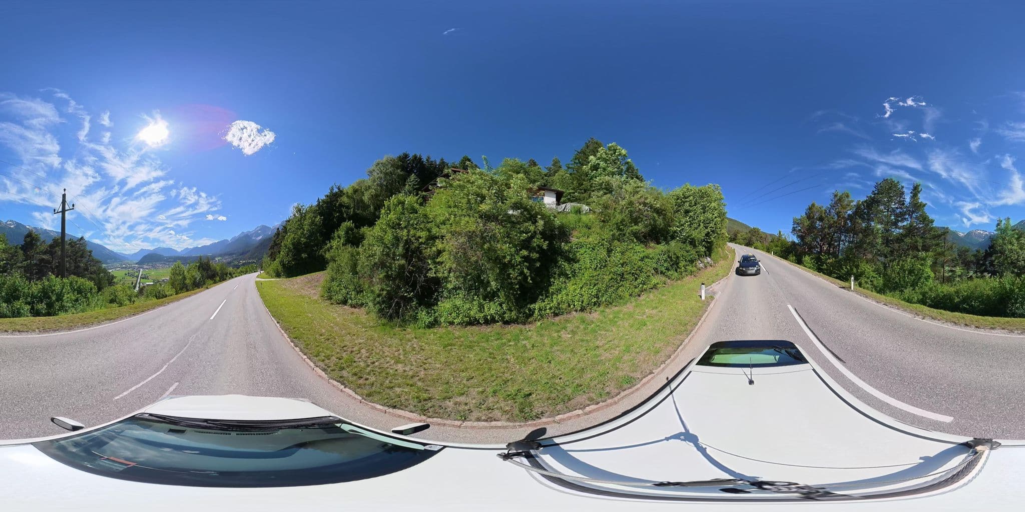 Street view near Gasthaus Fernblick, Flaurling — © osmplus_org (CC BY-SA · Mapillary)