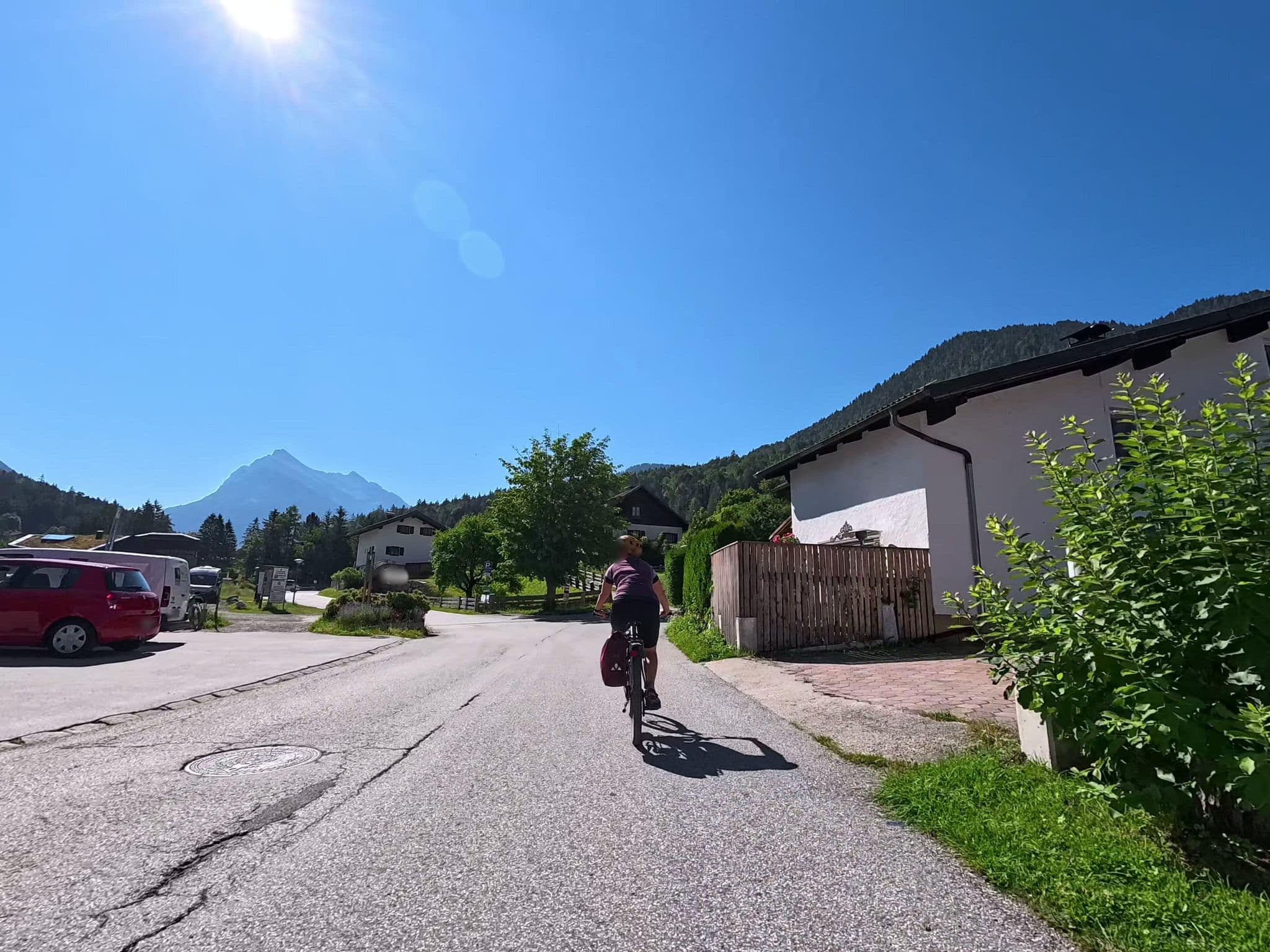 Street view near Gästehaus Seibold, Scharnitz — © voyage-hors-saison (CC BY-SA · Mapillary)