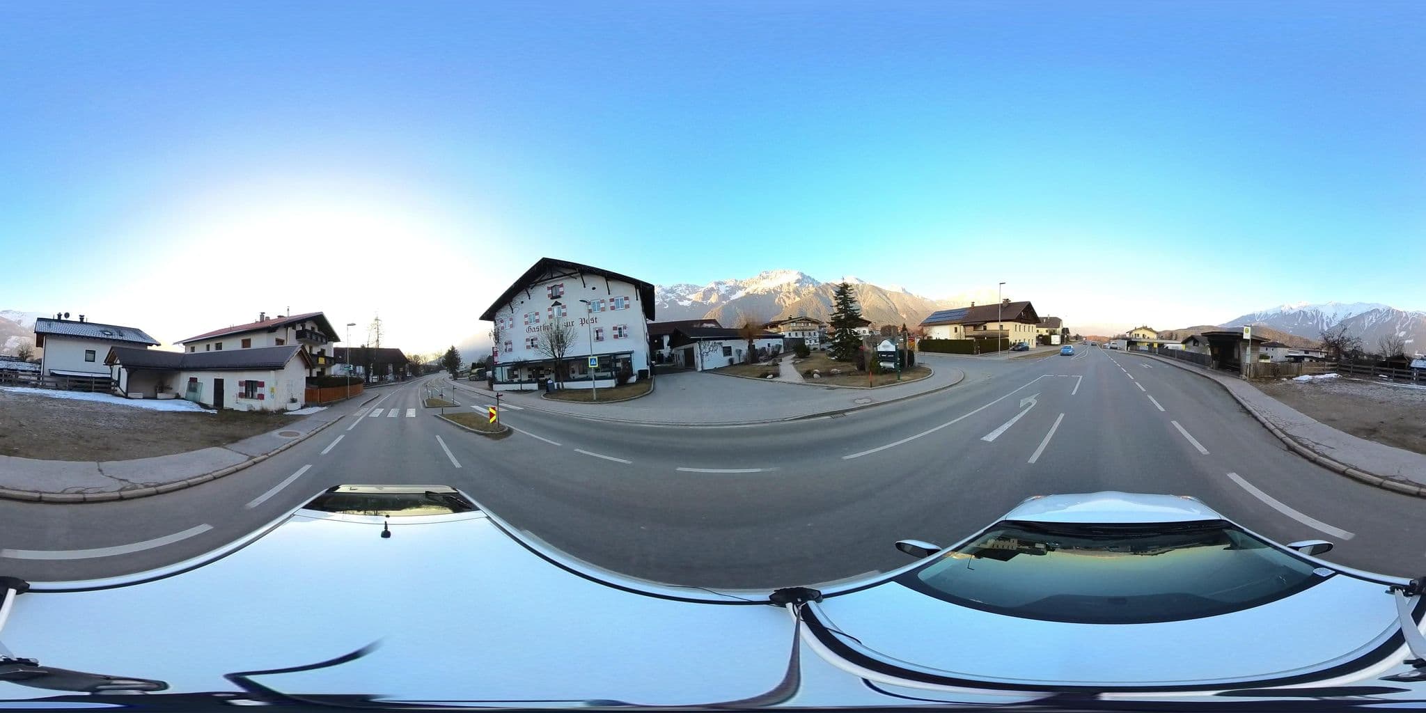 Street view near Pension Sonnenhof, Obermieming — © osmplus_org (CC BY-SA · Mapillary)