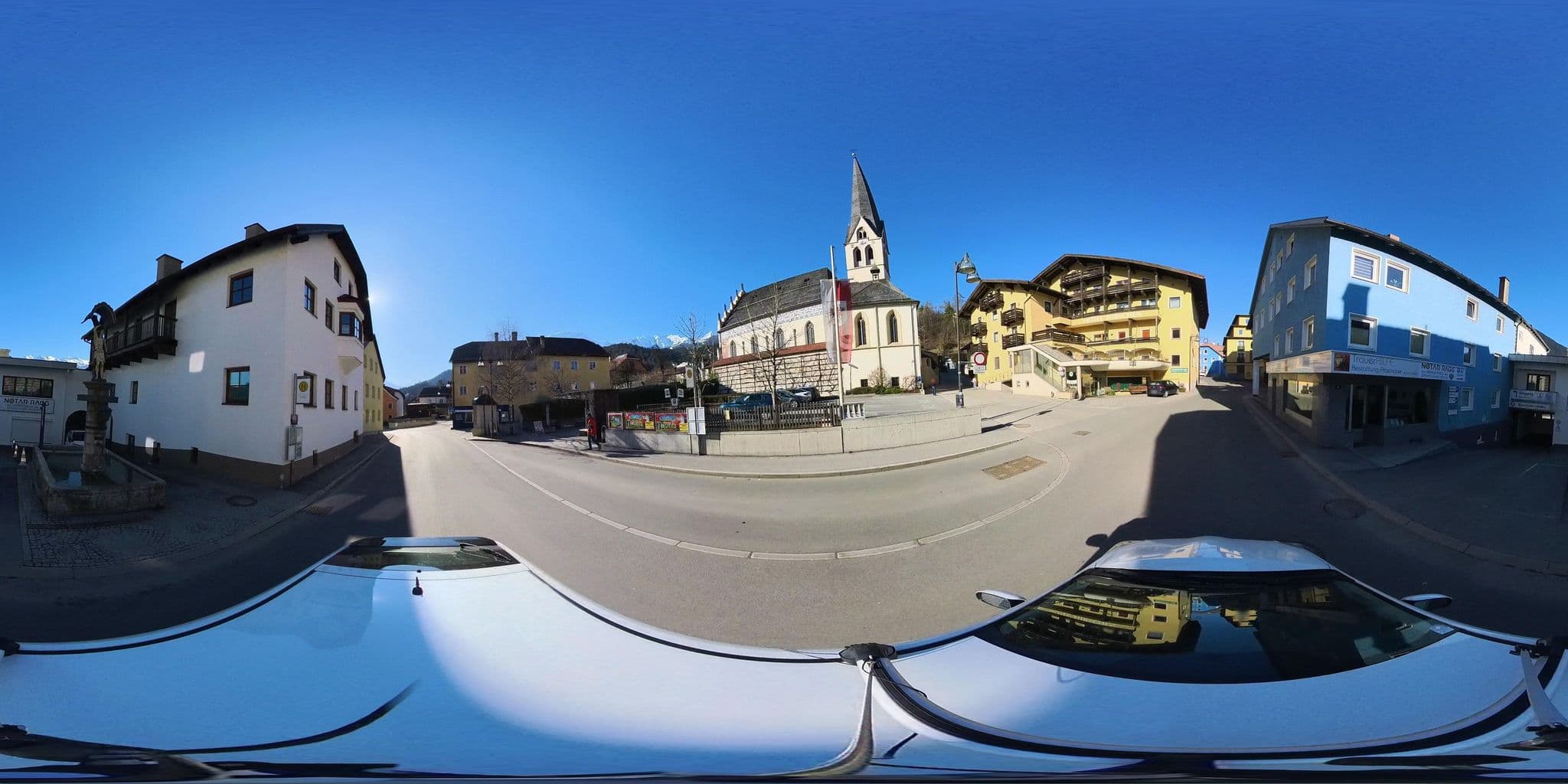 Street view near Hotel Hirschen & Grüner Baum - Besitzer Familie Staggl, Imst — © osmplus_org (CC BY-SA · Mapillary)