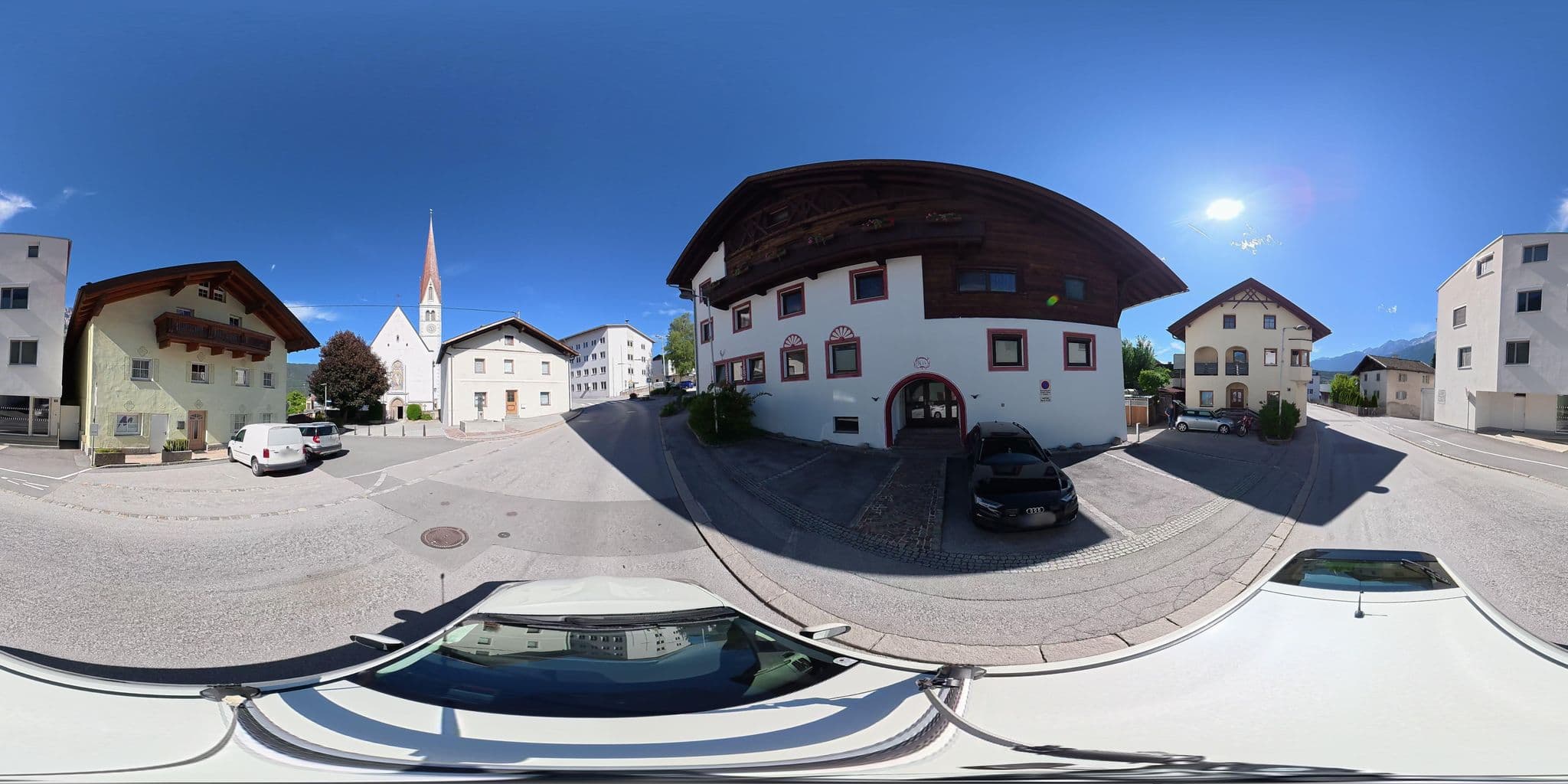 Street view near Hotel Schwarzer Adler, Pfaffenhofen — © osmplus_org (CC BY-SA · Mapillary)