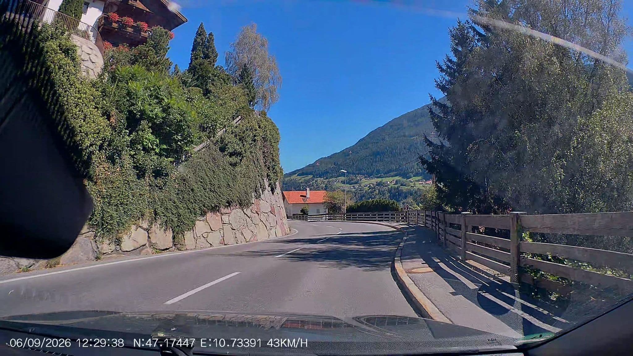 Street view near Apart Monika, Wenns — © AR88 (CC BY-SA · Mapillary)