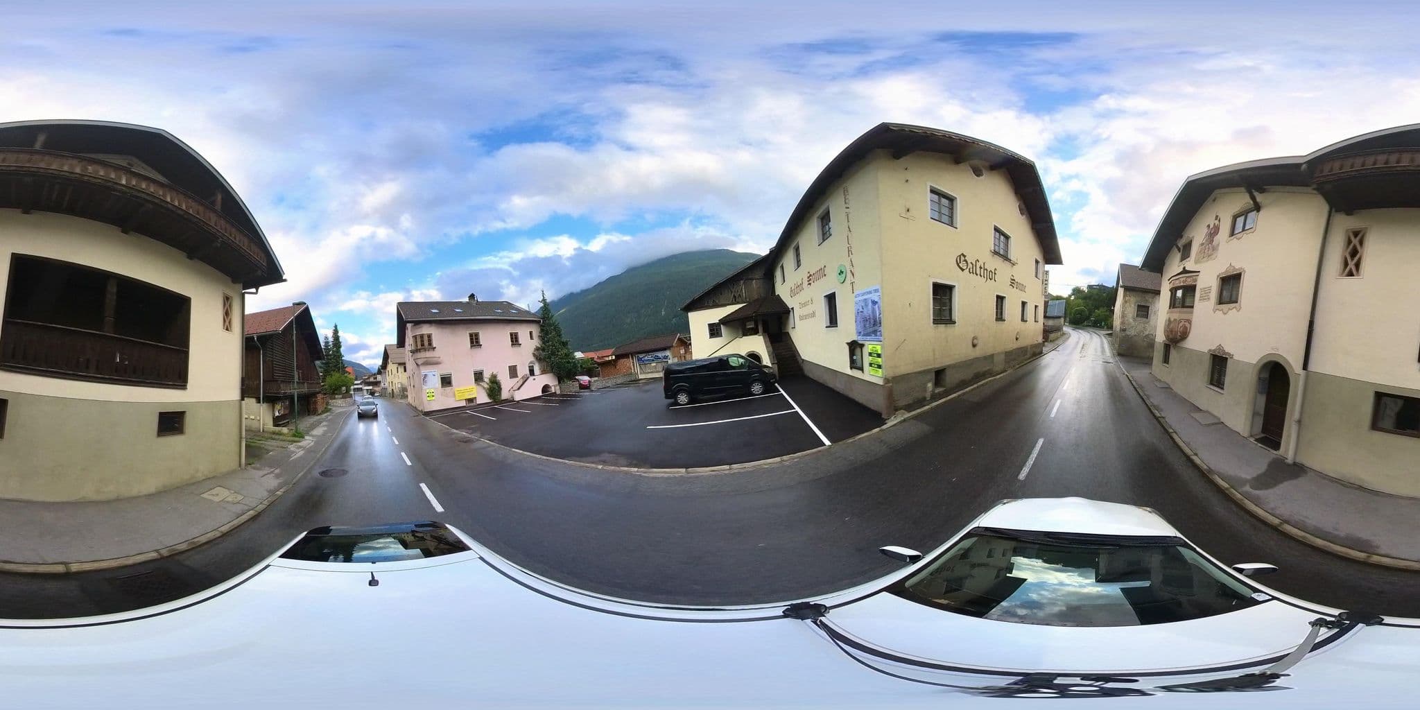 Street view near Gasthof Sonne "Barger", Tarrenz — © osmplus_org (CC BY-SA · Mapillary)