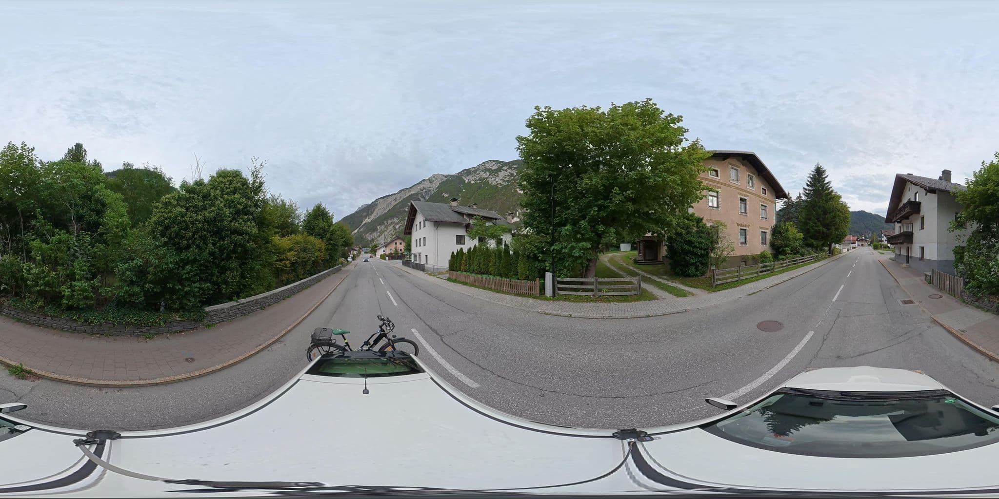 Street view near Gasthaus Zur Blauen Traube, Scharnitz — © osmplus_org (CC BY-SA · Mapillary)