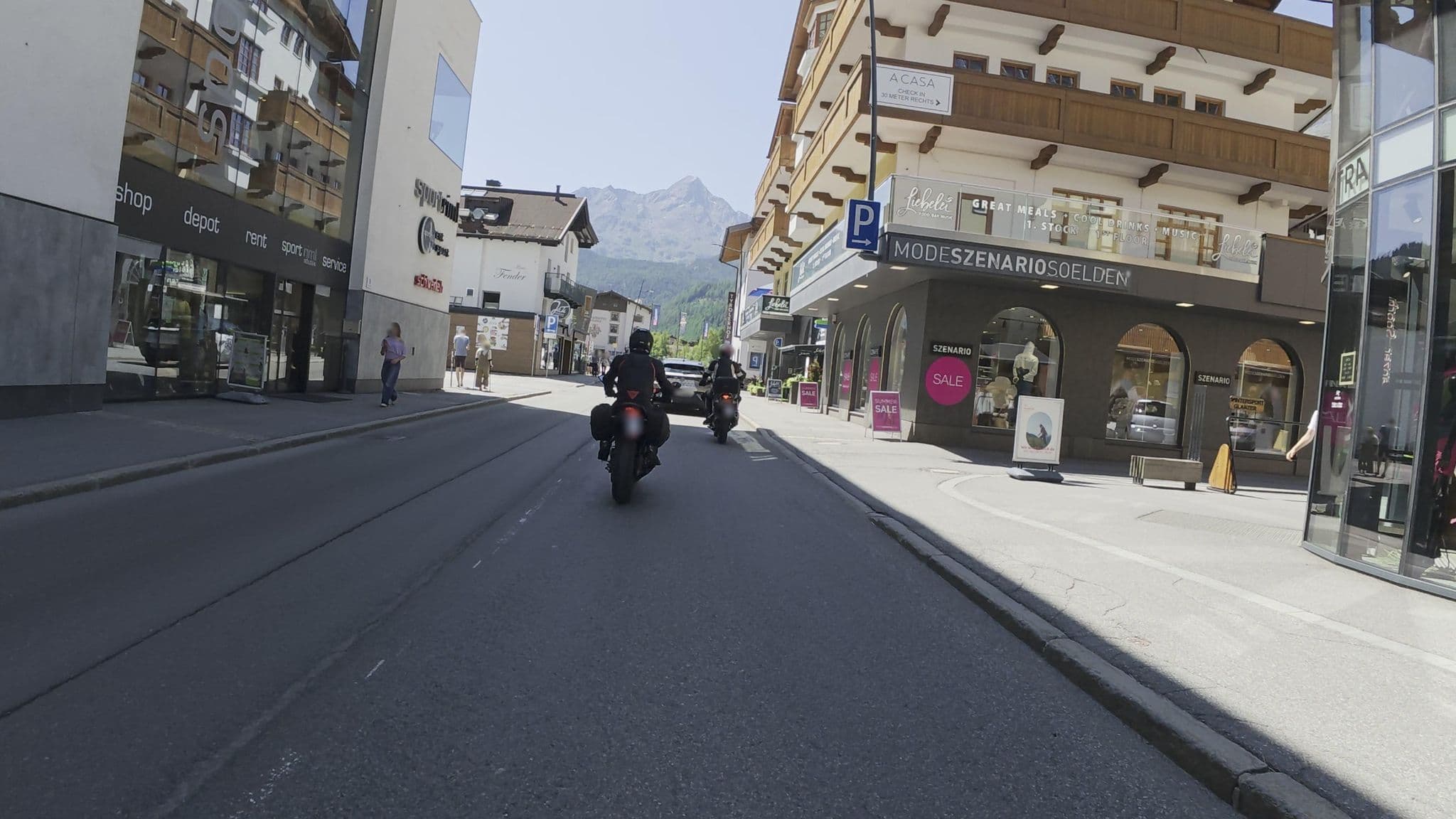 Street view near Angela Riml, Pension Soldanella - Cafe - Restaurant Dominic E.U., Sölden — © Guzzi_Franze (CC BY-SA · Mapillary)